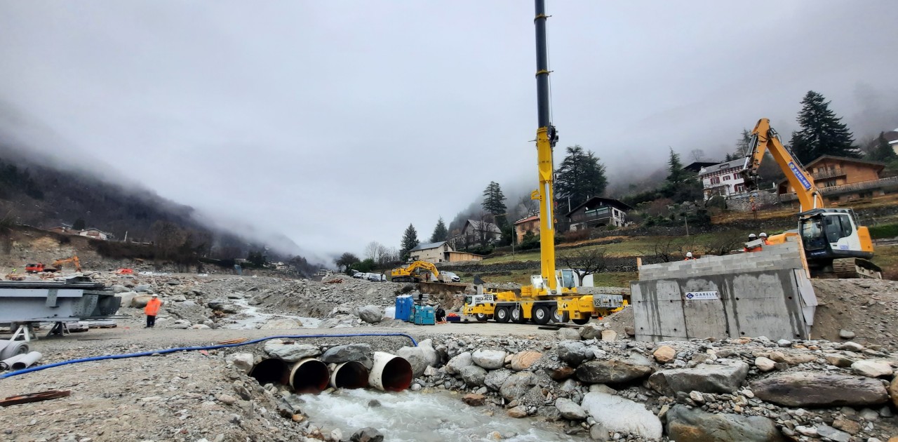 La Reconstruction Des Ponts Avance Dans La V Subie Apr S La Temp Te