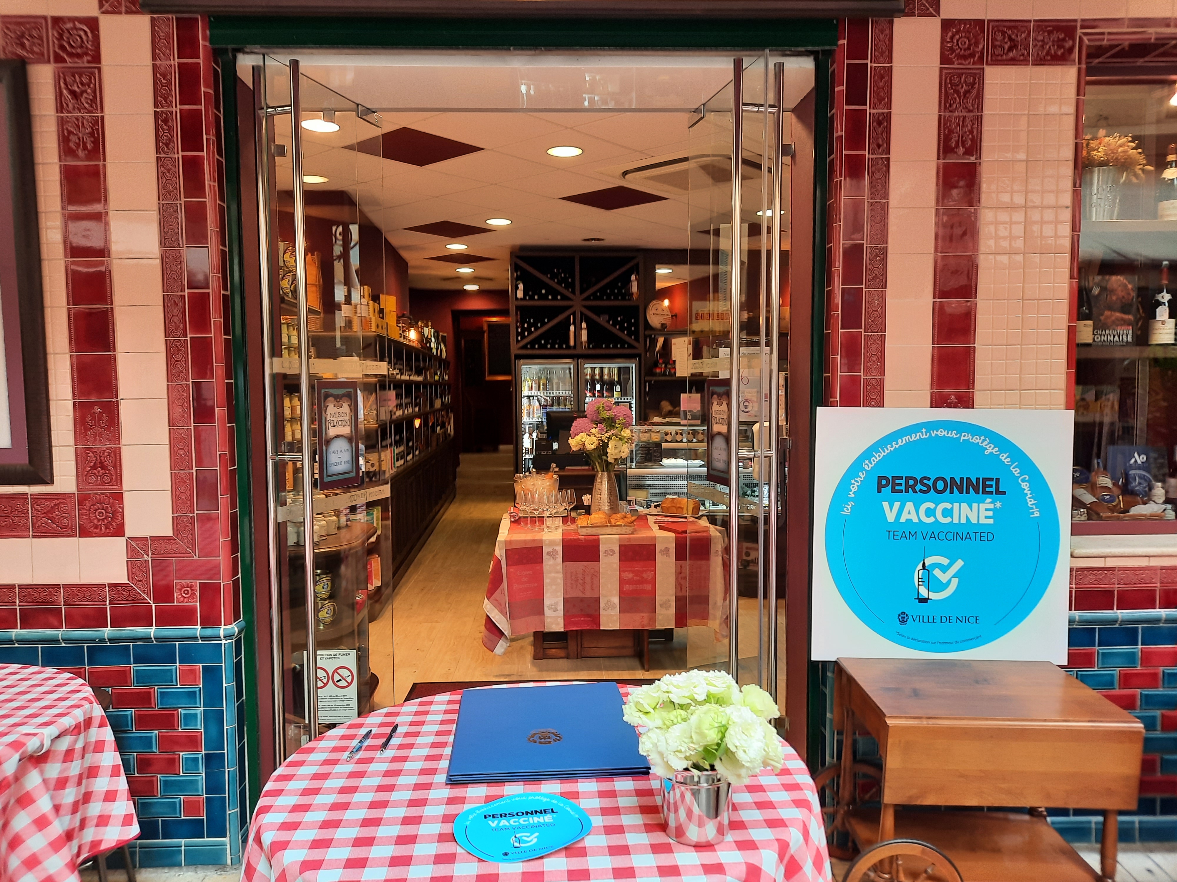 La Maison Péllégrino, premier commerce de Nice qui va disposer du label. Photo - S. C-G.