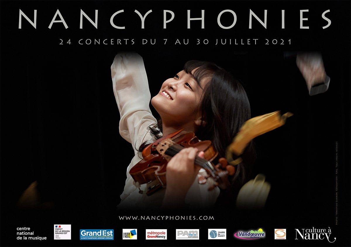 L'affiche officielle des Nancyphonies 2021