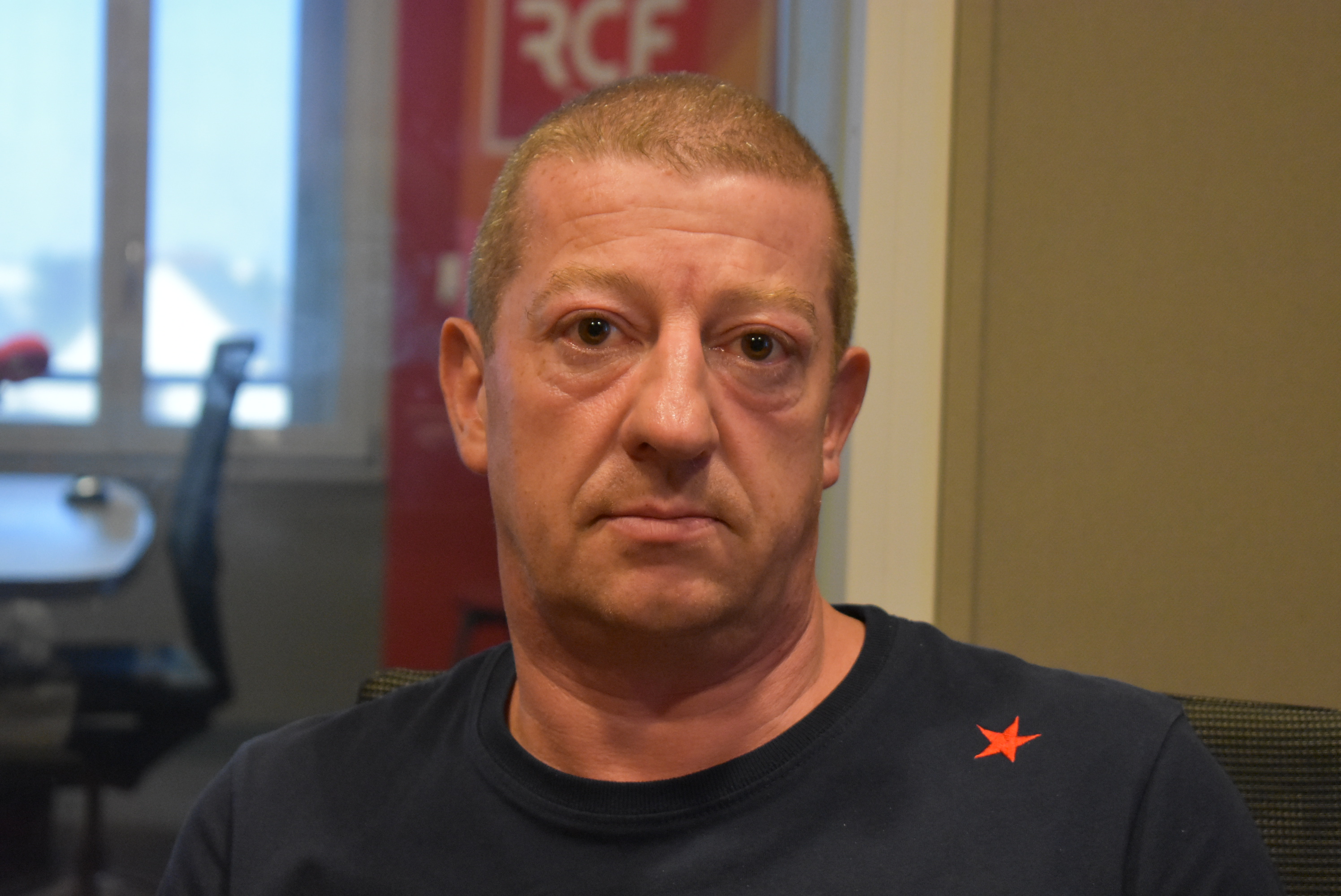Olivier Clément, secrétaire CGT chez TKE