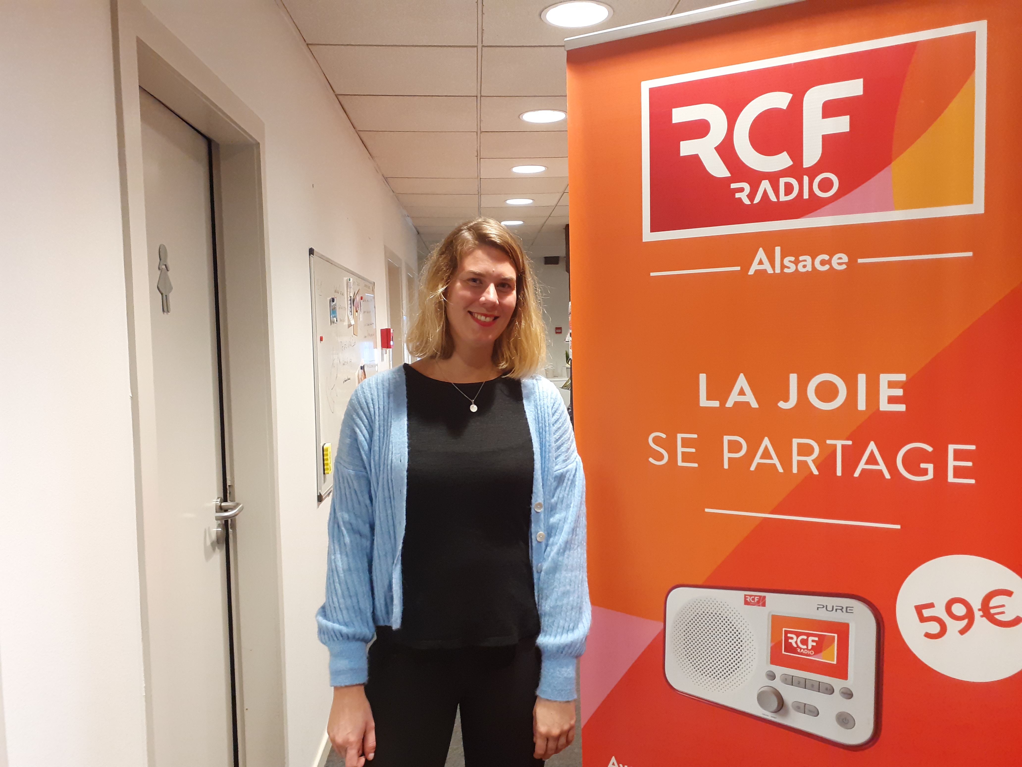 Mathilde Karceles, porteuse du projet sur la consultation citoyenne  - © RCF Alsace