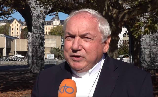 Jean-Marc Aveline évêque de Marseille au micro de KTO depuis Lourdes