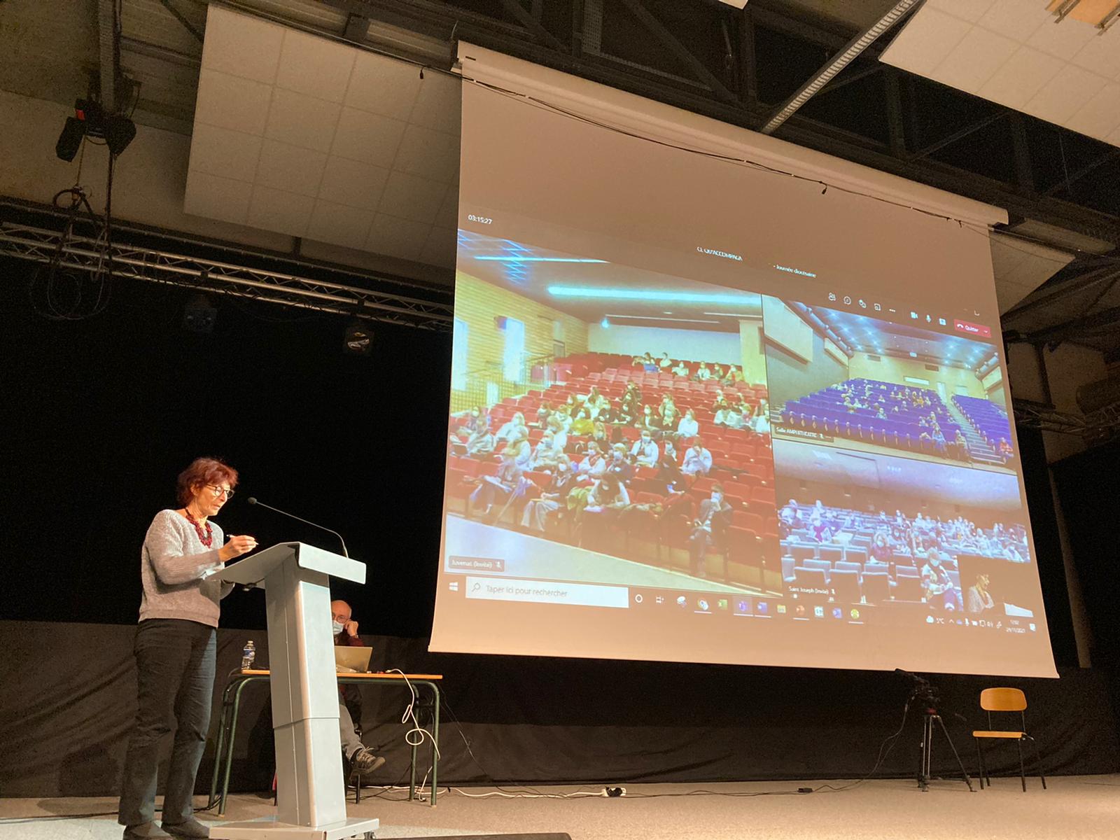 Conférence de Maela Paul pour l'enseignement catholique de Haute-Savoie