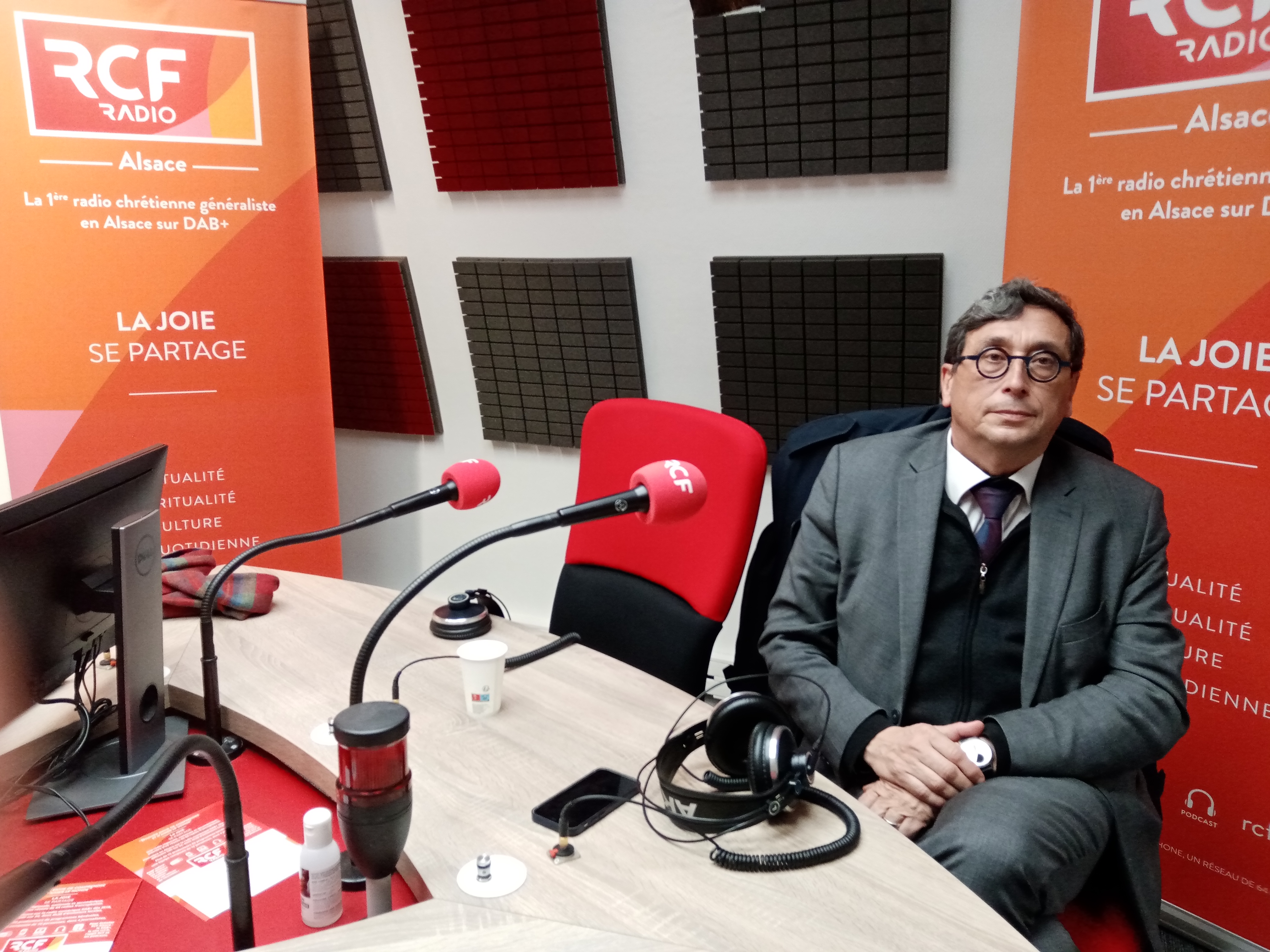 Yves Calderini, directeur de l'INSEE Grand Est - © RCF Alsace