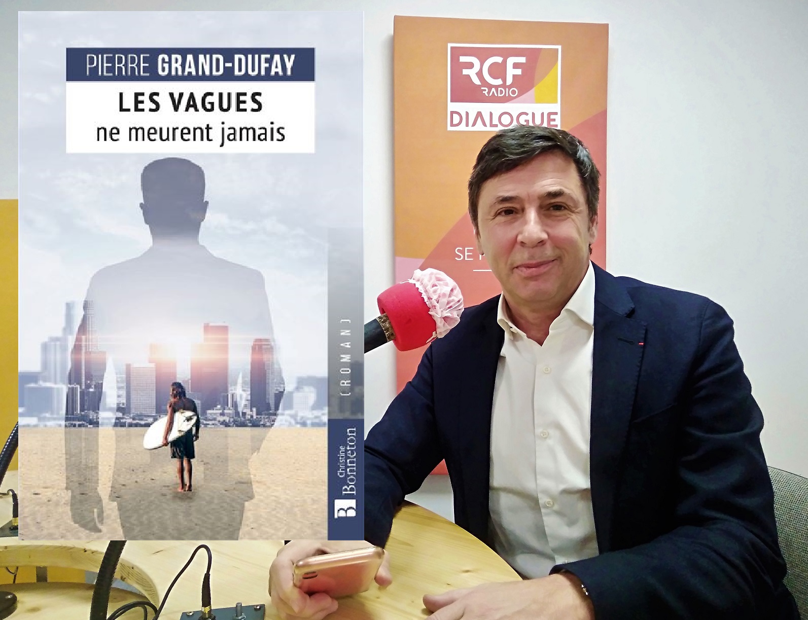 Pierre Grand-Dufay, auteur de "Les vagues ne meurent jamais". DR