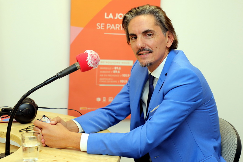 Jean-Raphaël Fernandez, bâtonnier du barreau de Marseille. Crédit Robert Poulain
