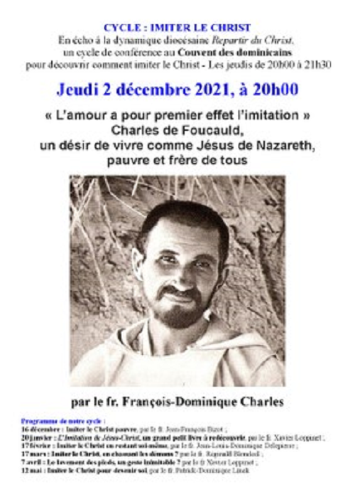 Les conférences se déroulent au couvent des Dominicains, à Nancy.
