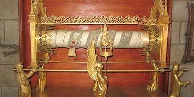 La relique de la ceinture de saint Joseph est conservée en l'église Notre-Dame de Joinville dans la Haute-Marne. ©Diocèse de Nancy et de Toul
