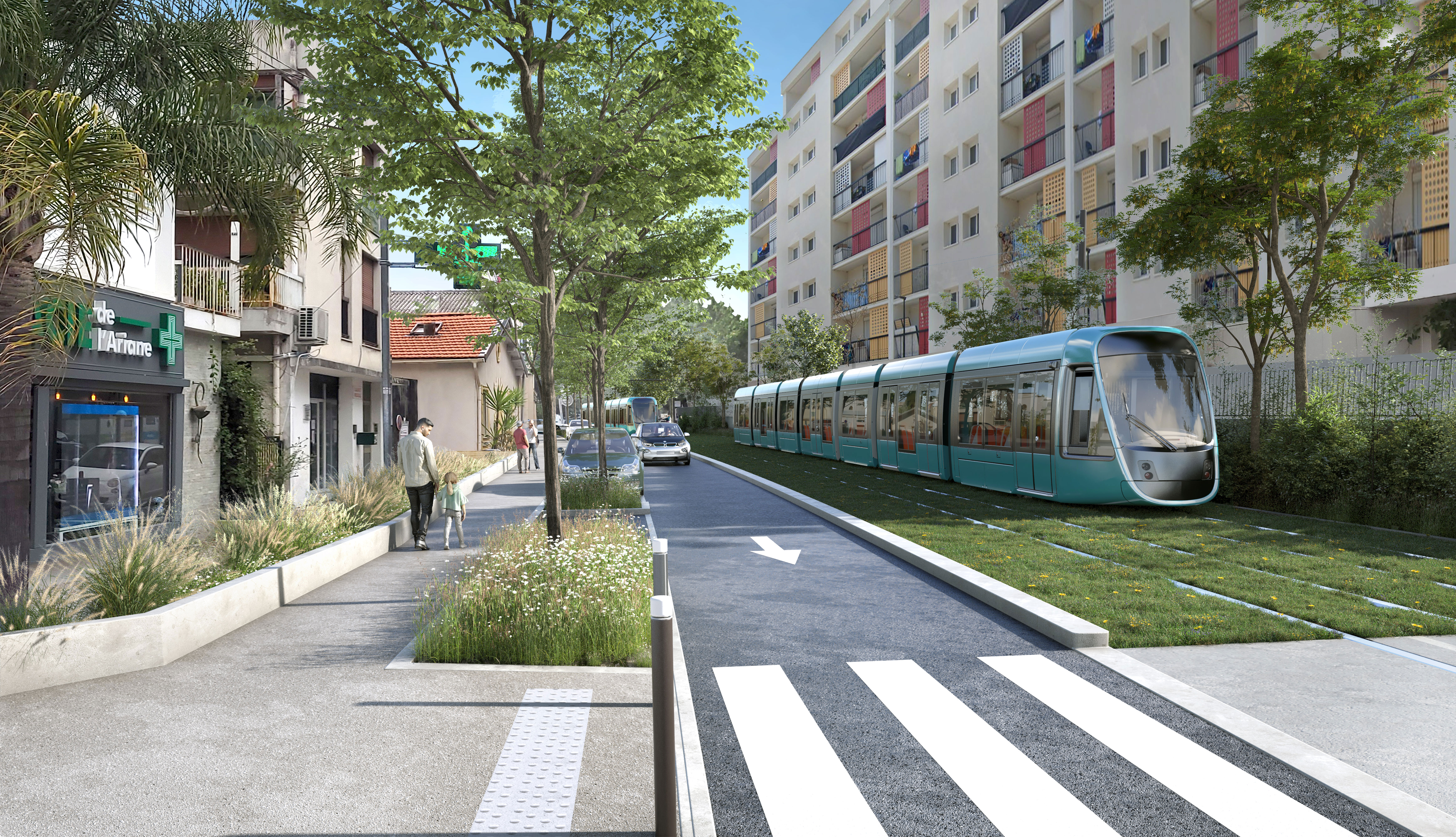 Boulevard Arirane à Nice - Ville de Nice