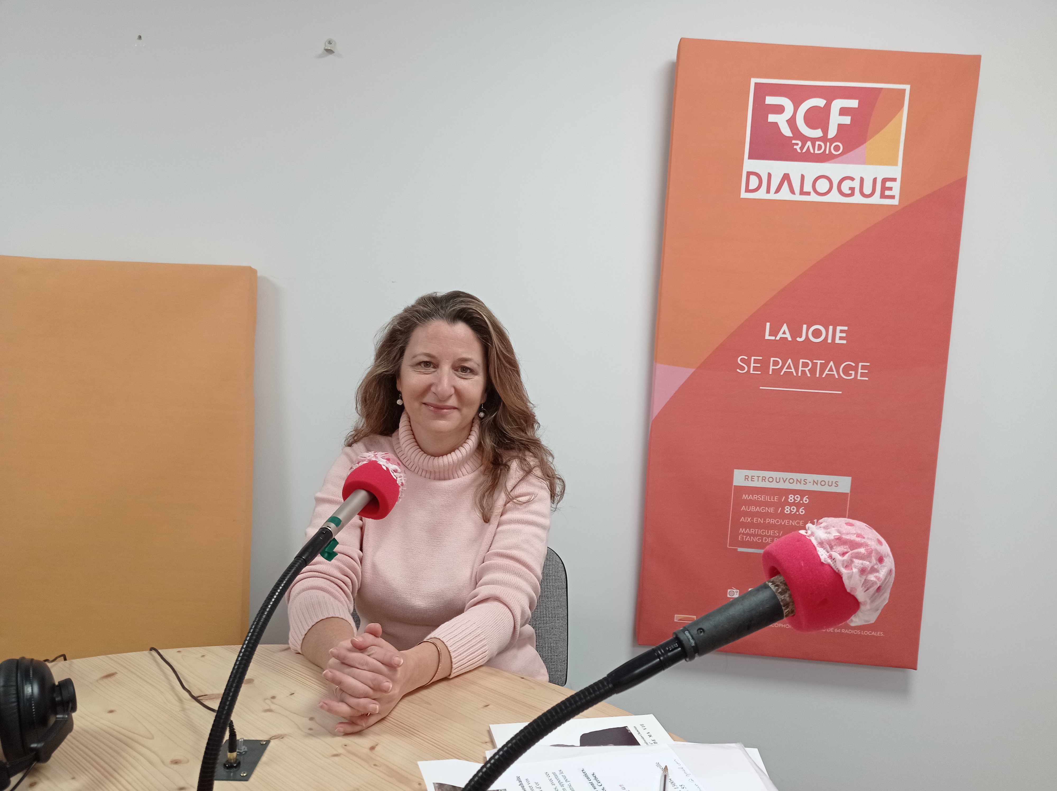 Astrig Cermakian dans les locaux de @Dialogue RCF