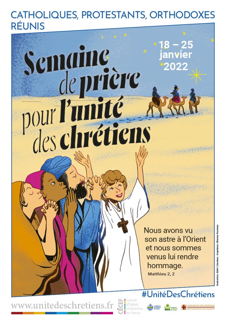 Visuel Semaine de l'Unité des Chrétiens 2022