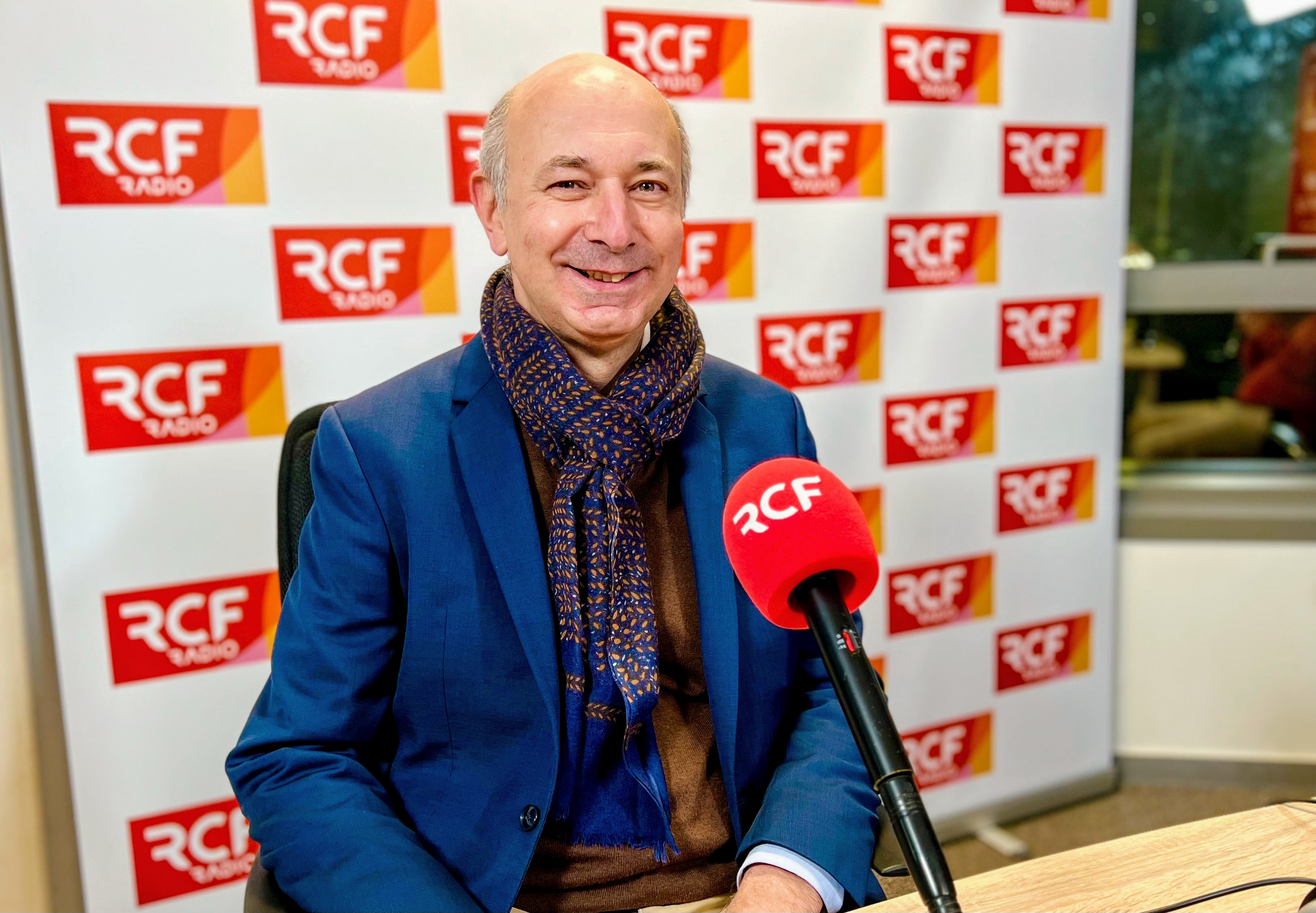 Jacques de Scorraille au micro de La Matinale RCF