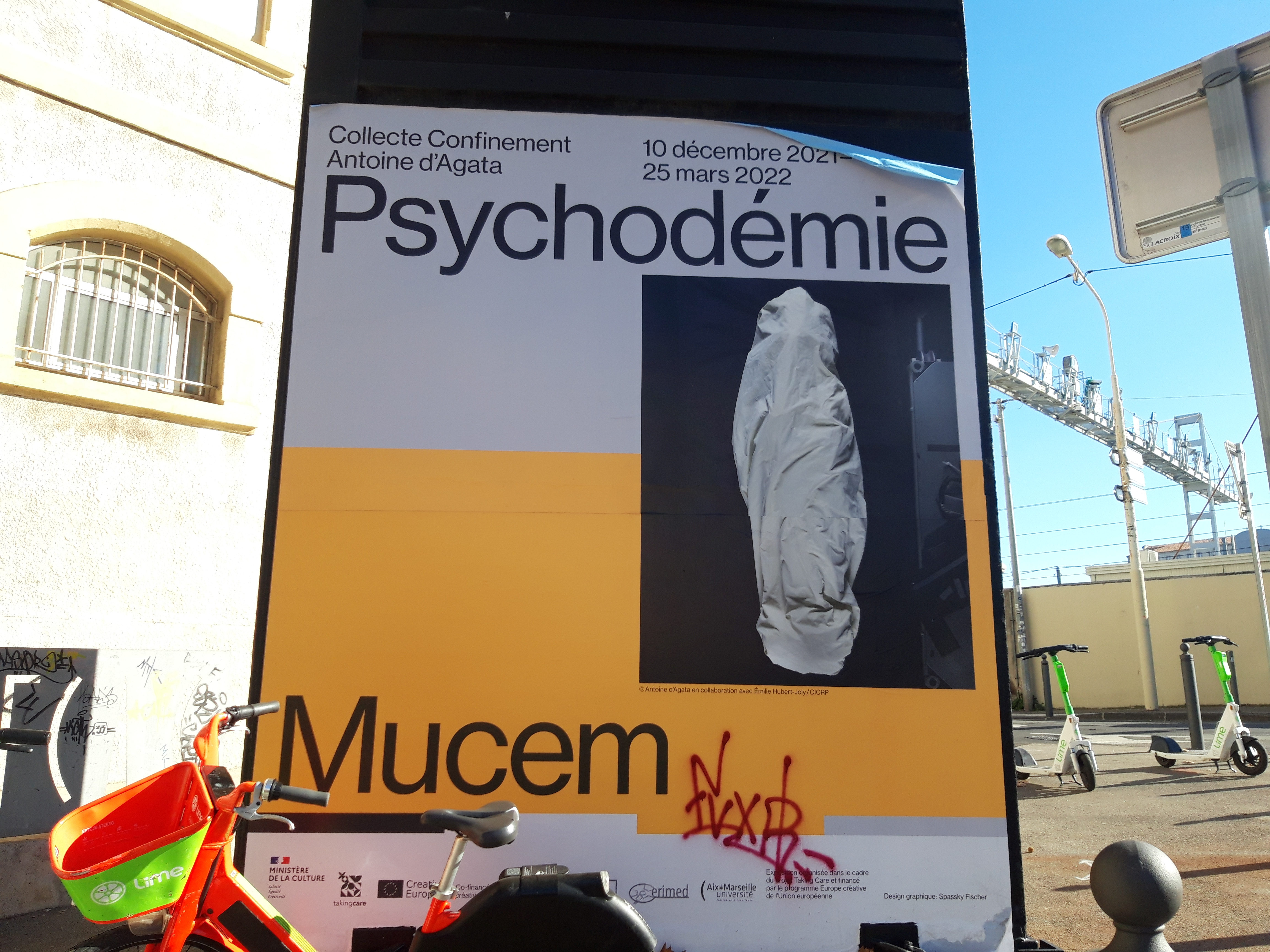 Affiche de l'exposition - Justine Monféfoul