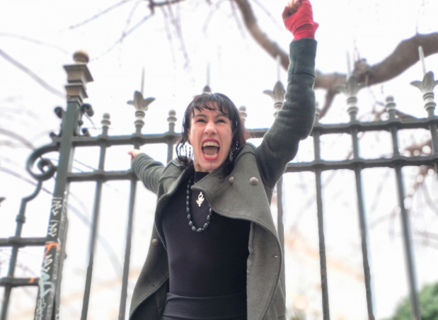 Virginie Aimone du collectif Manifeste Rien