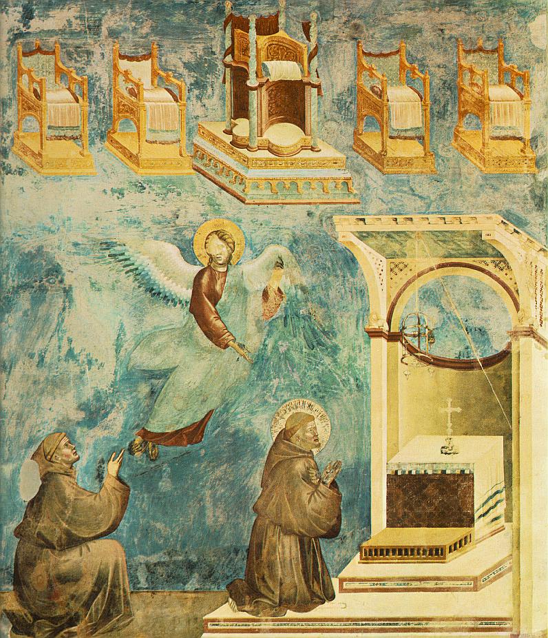 Fresques de la vie de saint François à Assise (Giotto) ©Wikimédia commons