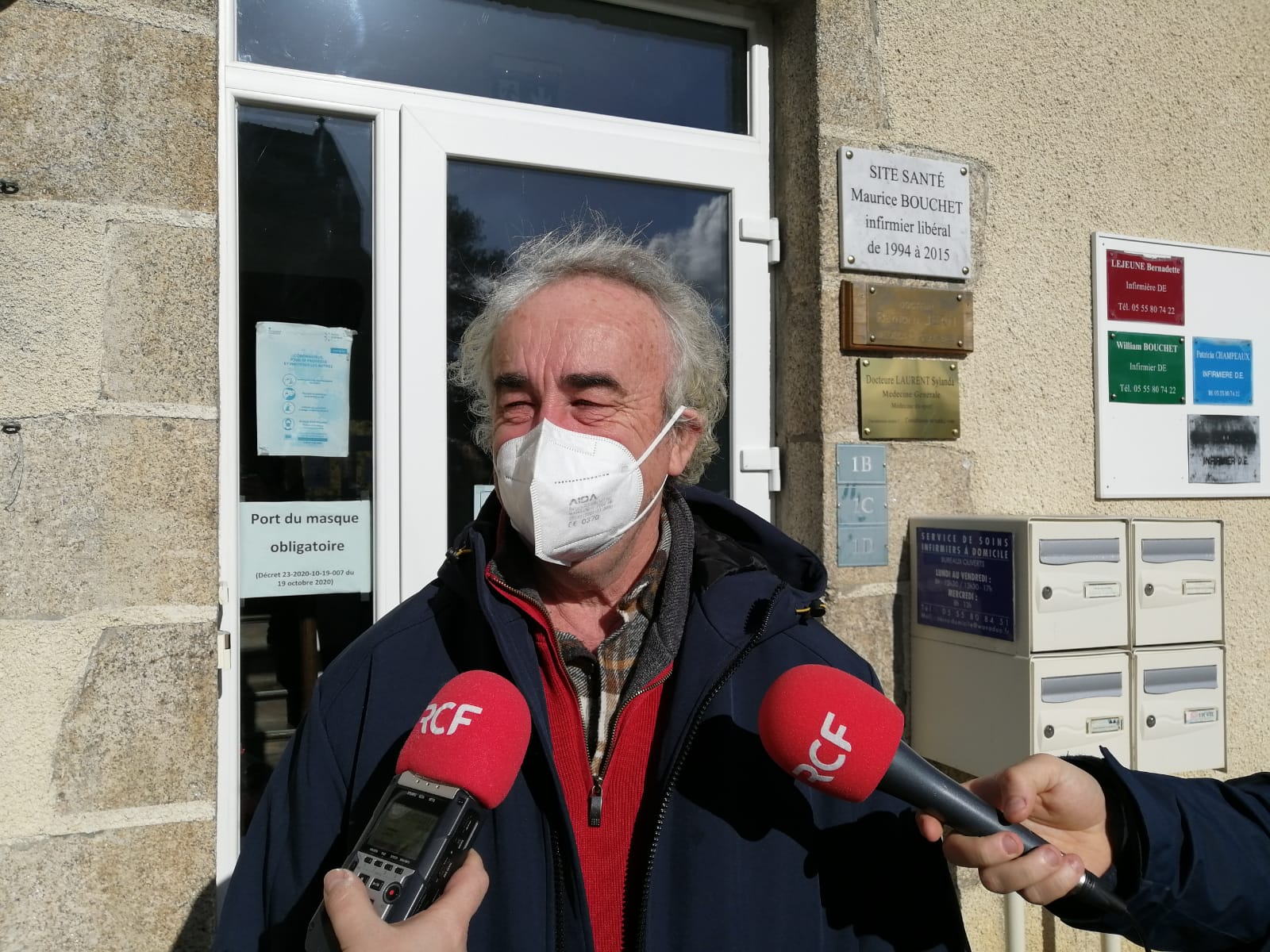 Le Dr Nicolas René, médecin généraliste à la retraite à Genouillac dans la Creuse, est le fondateur de l'association MarcheProSanté, outil de lutte contre la désertification médicale ©Baptiste Madinier / RCF