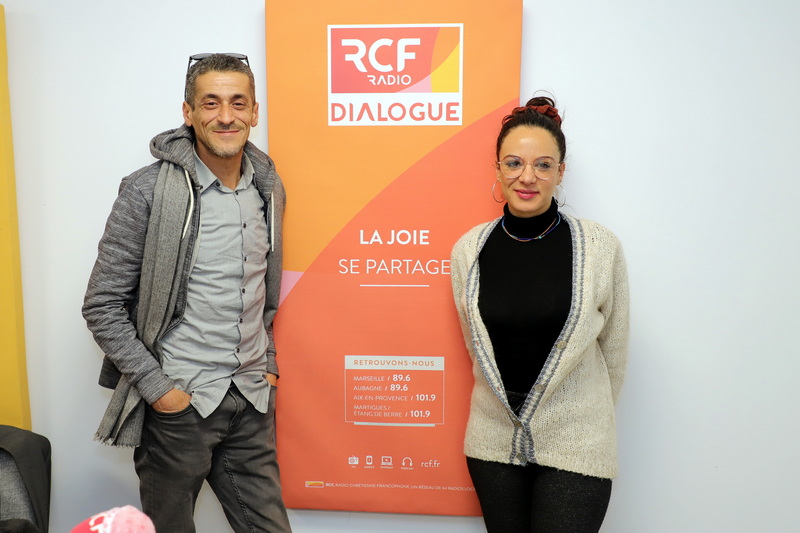 Abdès Bengorine et Paola Sgro de Récyclop, un oeil sur la planète ©Robert Poulain