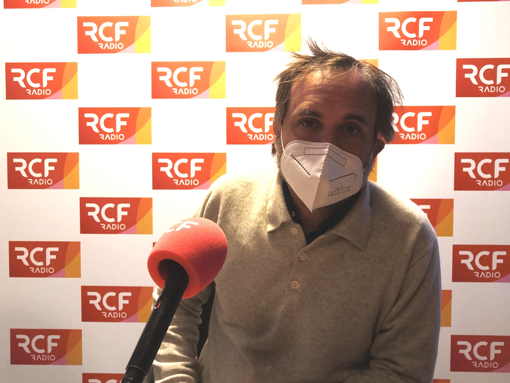 Romain Sardou, invité de la Matinale RCF © Clara Gabillet / RCF