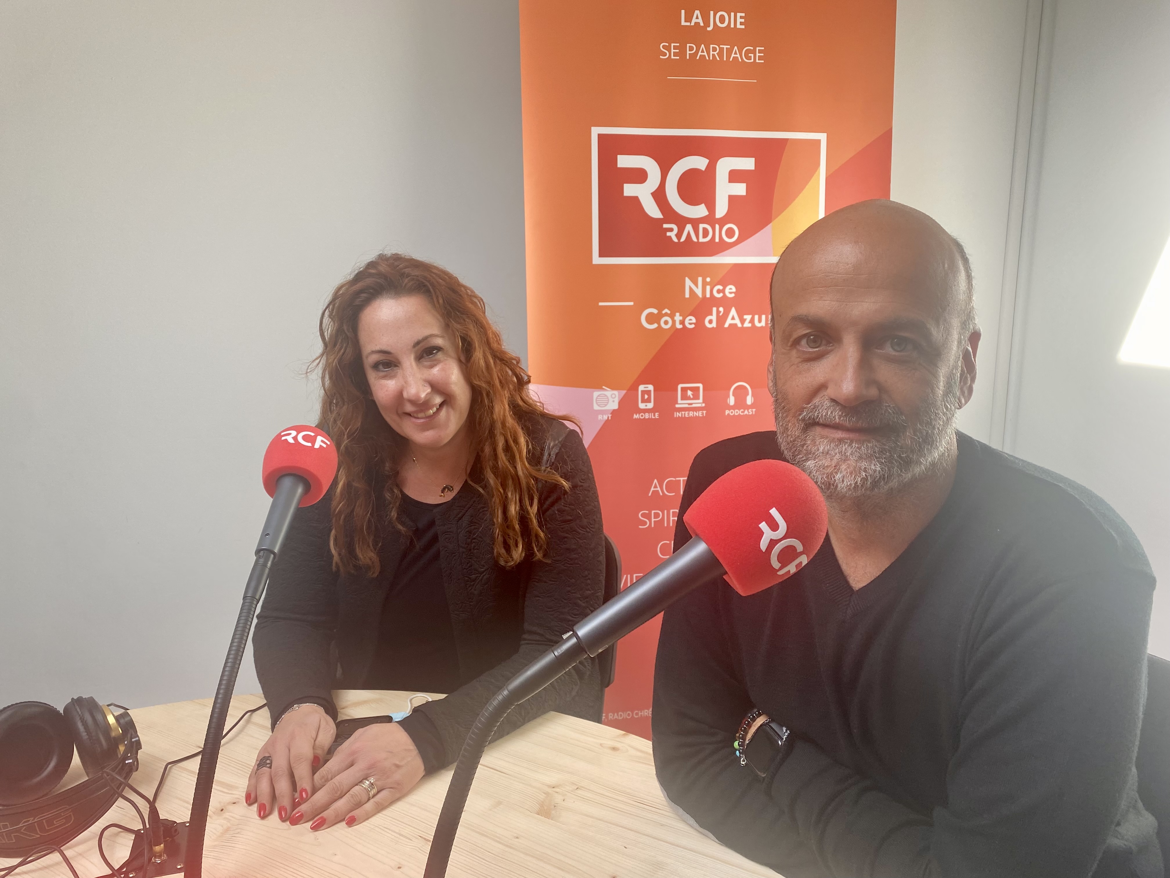 Eliane Maalouf et Claude El Hage, de l'association L Blanches - Crédit photo : RCF 