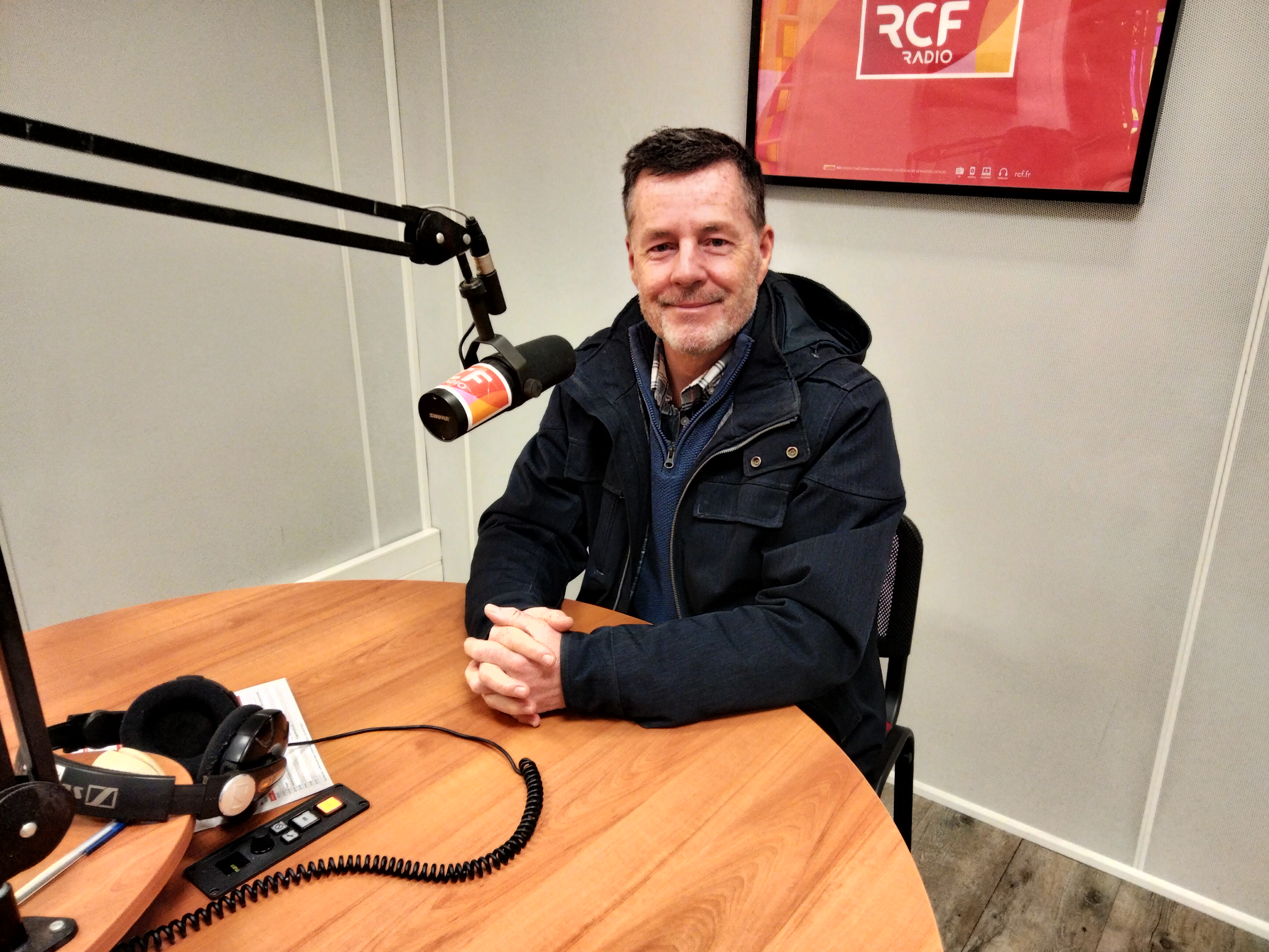 Patrick Rocher,  directeur de l'Association des Pèlerins de Notre-Dame de Grâces. Photo : TS