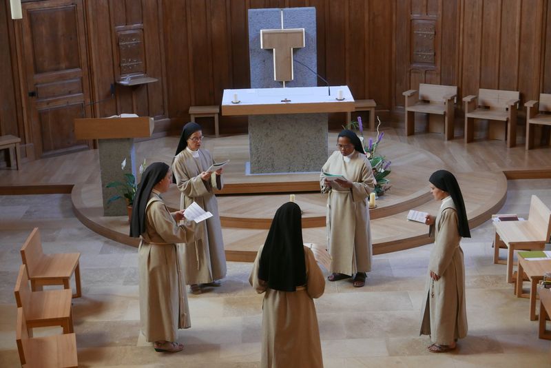 Du 14 au 17 avril, vivez la Semaine sainte avec les clarisses de Poligny  ©Monastère Sainte-Claire de Poligny