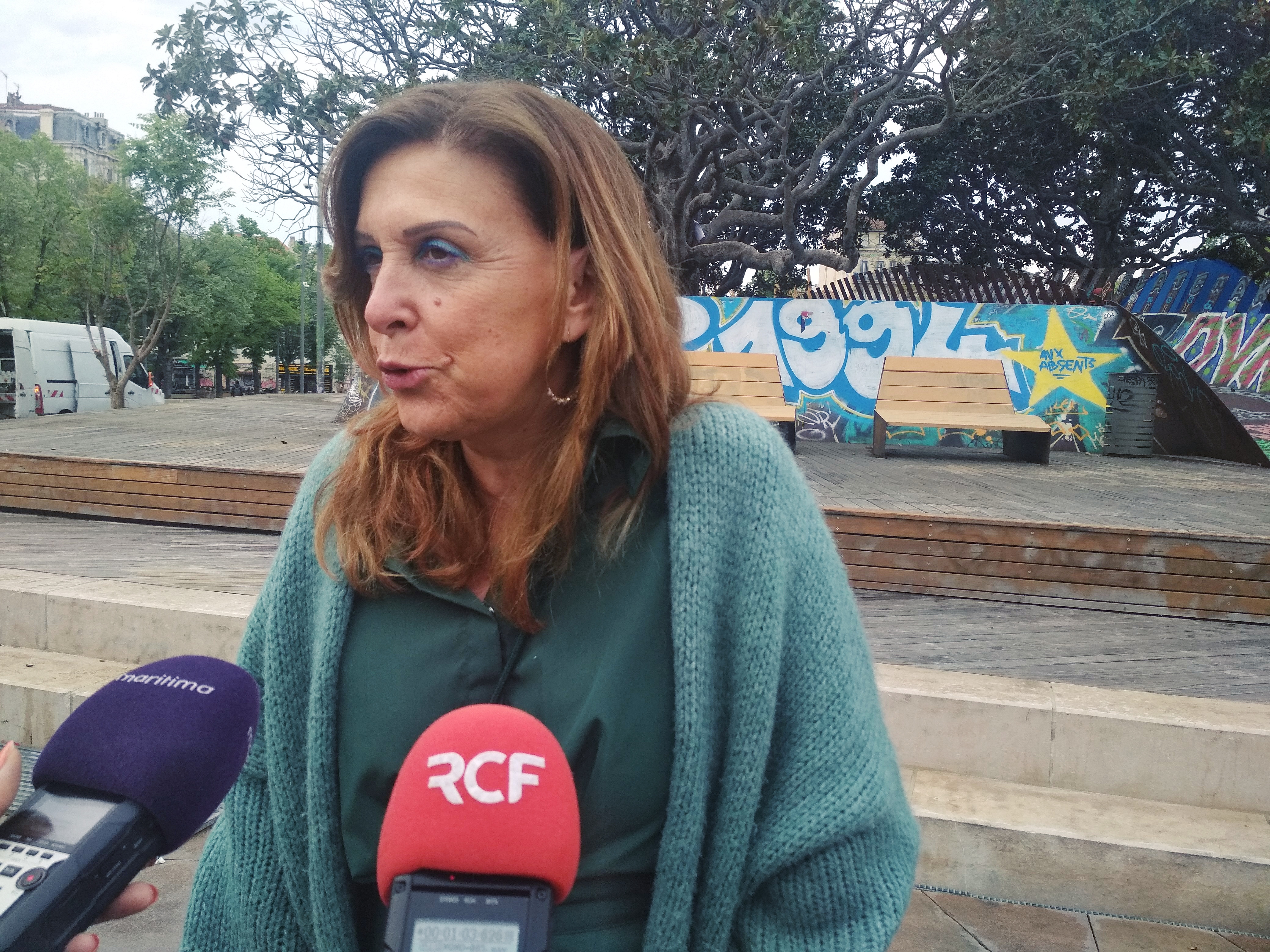 Christine Juste, adjointe en charge de la transition écologique à Marseille ©Nina Pavan