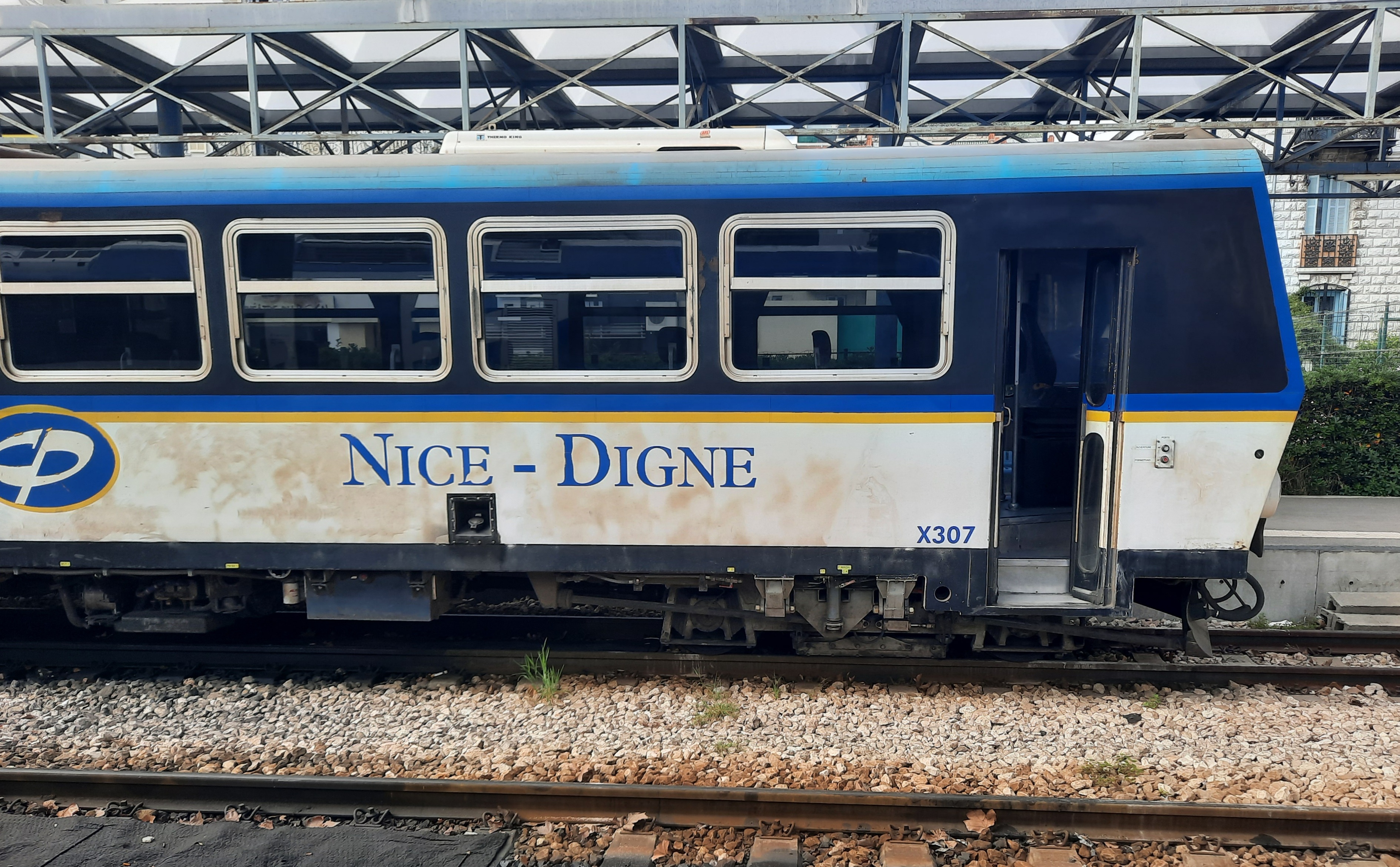 Un train des Chemins de Fer de Provence - DR