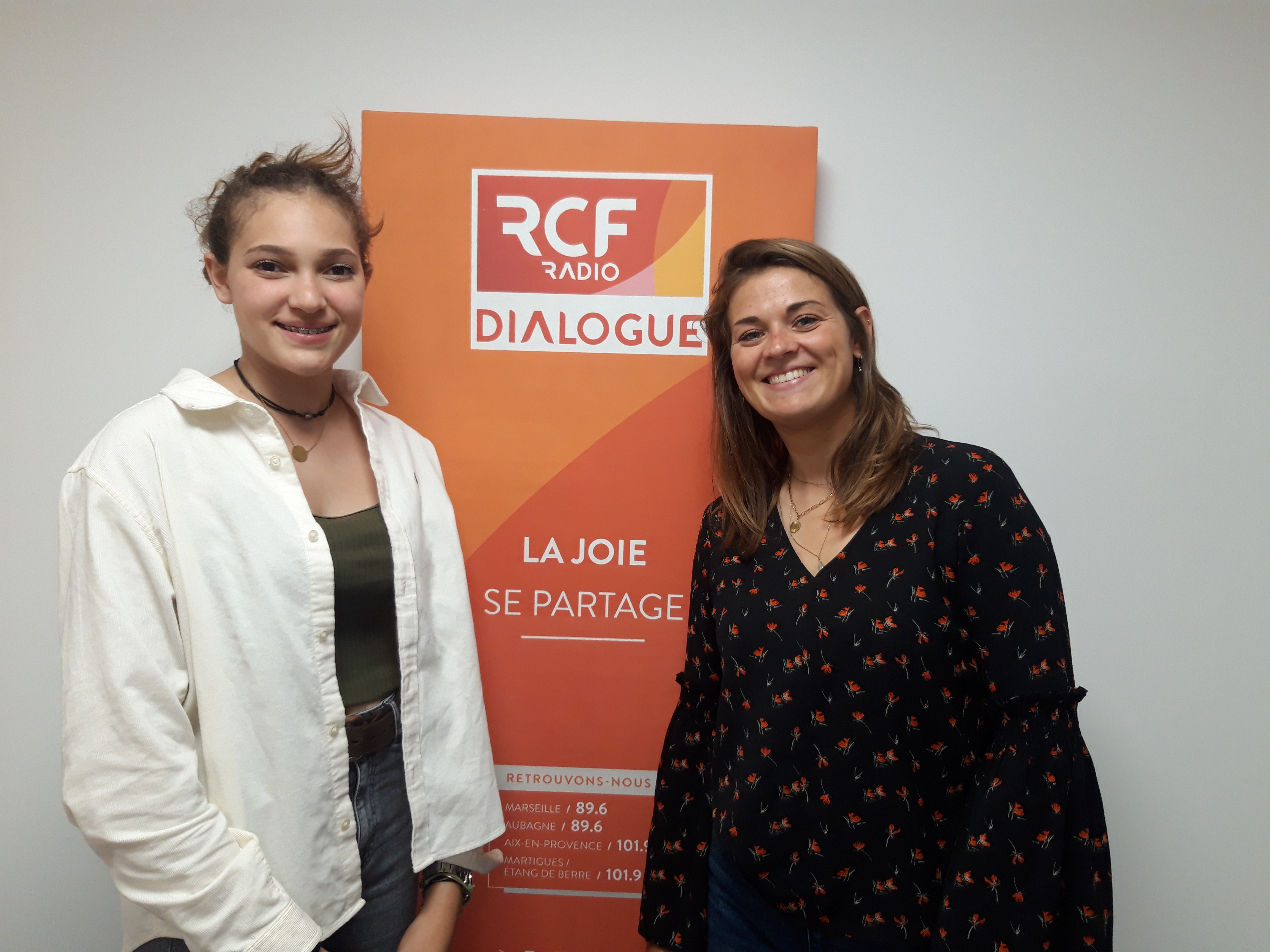 Selma et Morgane Harlé de l'association Sourire à la vie