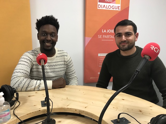 Djilan Soulé, créateur de MasterCV, et Raphaël Dempure, directeur des programmes de l'Accélérateur M