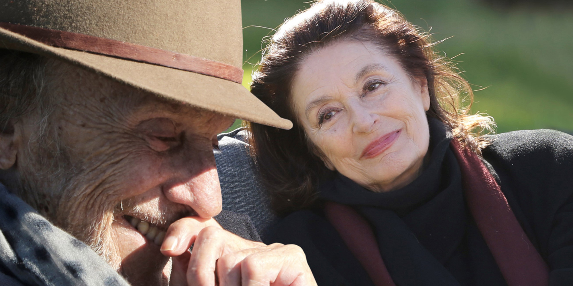 © Metropolitan FilmExport. Jean-Louis Trintignant et Anouk Aimée en 2019. 53 ans après Un Homme et une femme.