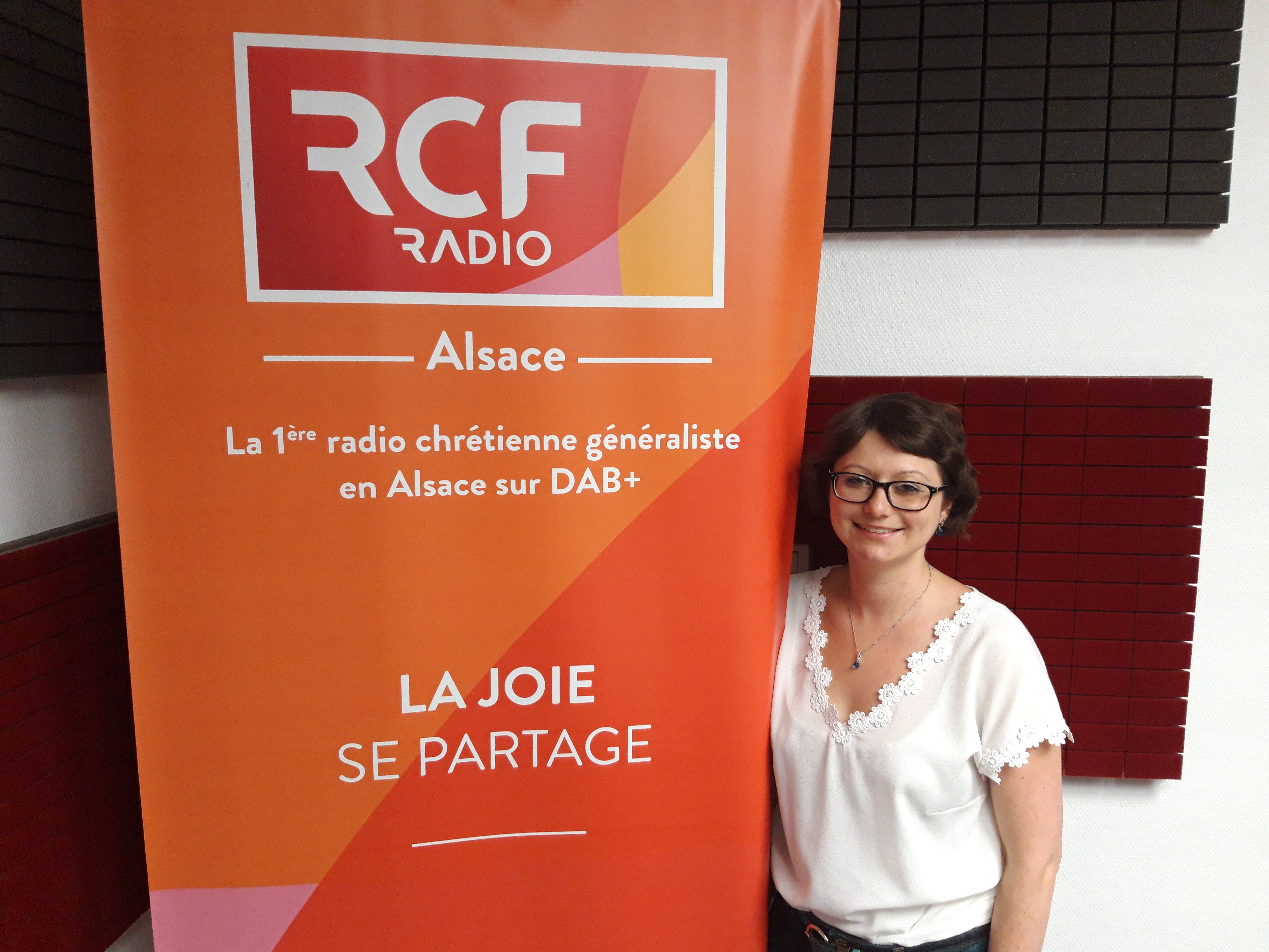 Alexandra Katz chapeaute la Nuit des Églises depuis 2019 en Alsace. (© Adrien Beaujean)