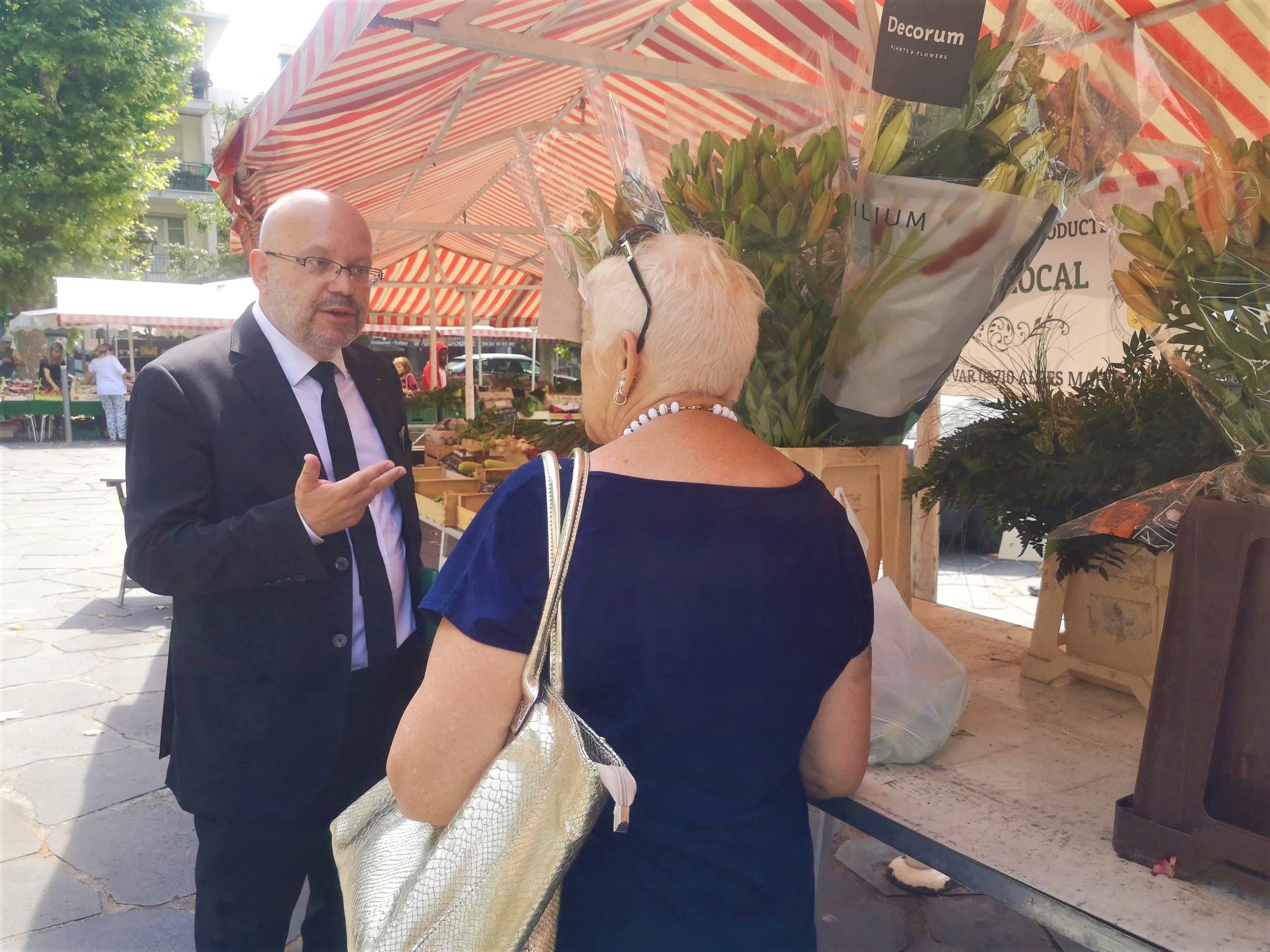 Le candidat de la majorité présidentielle souhaite répondre aux besoins des riverains. Photo RCF