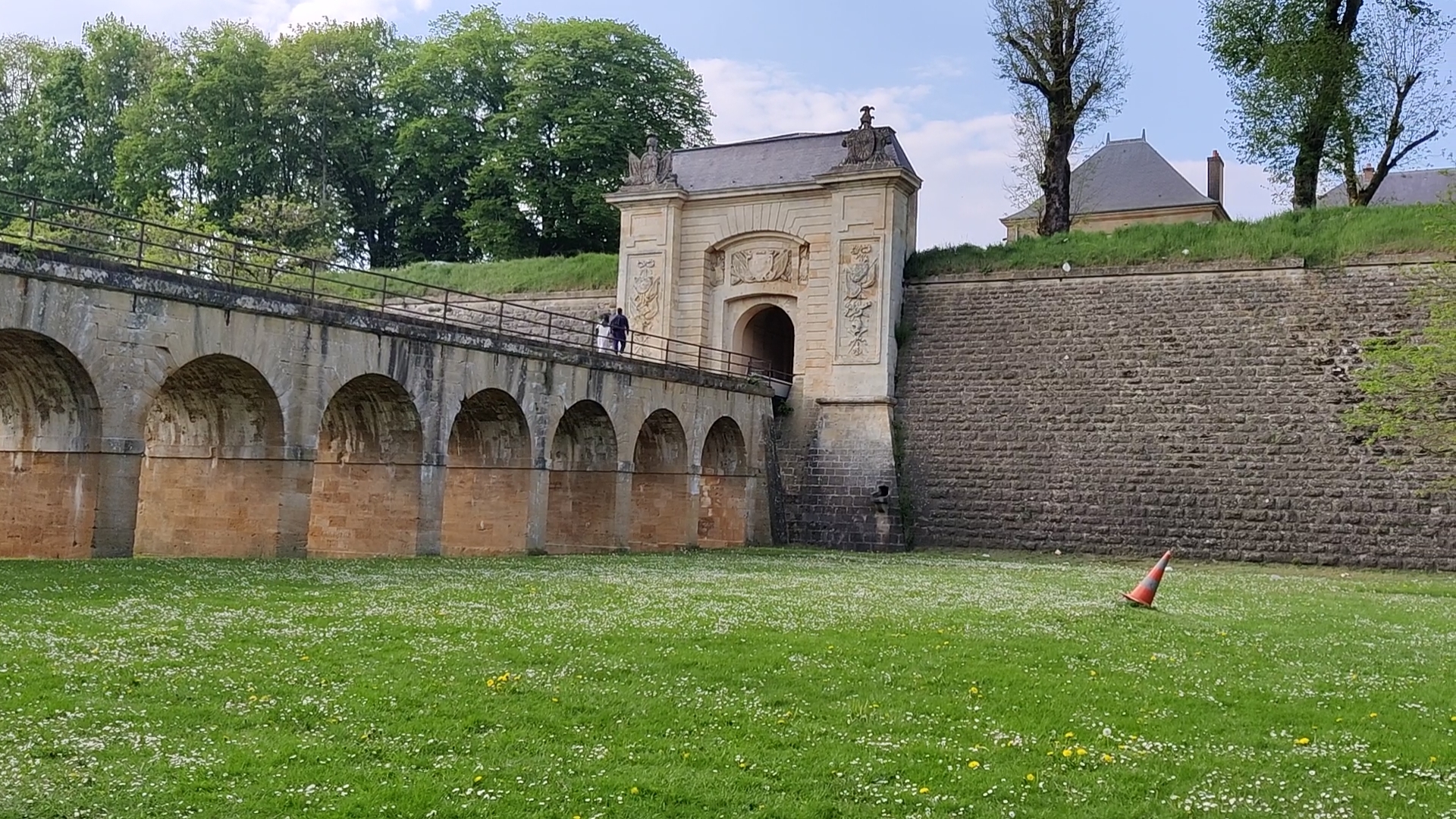 Les remparts de Longwy. ©Pauline Harre / RCF Lorraine Nancy.