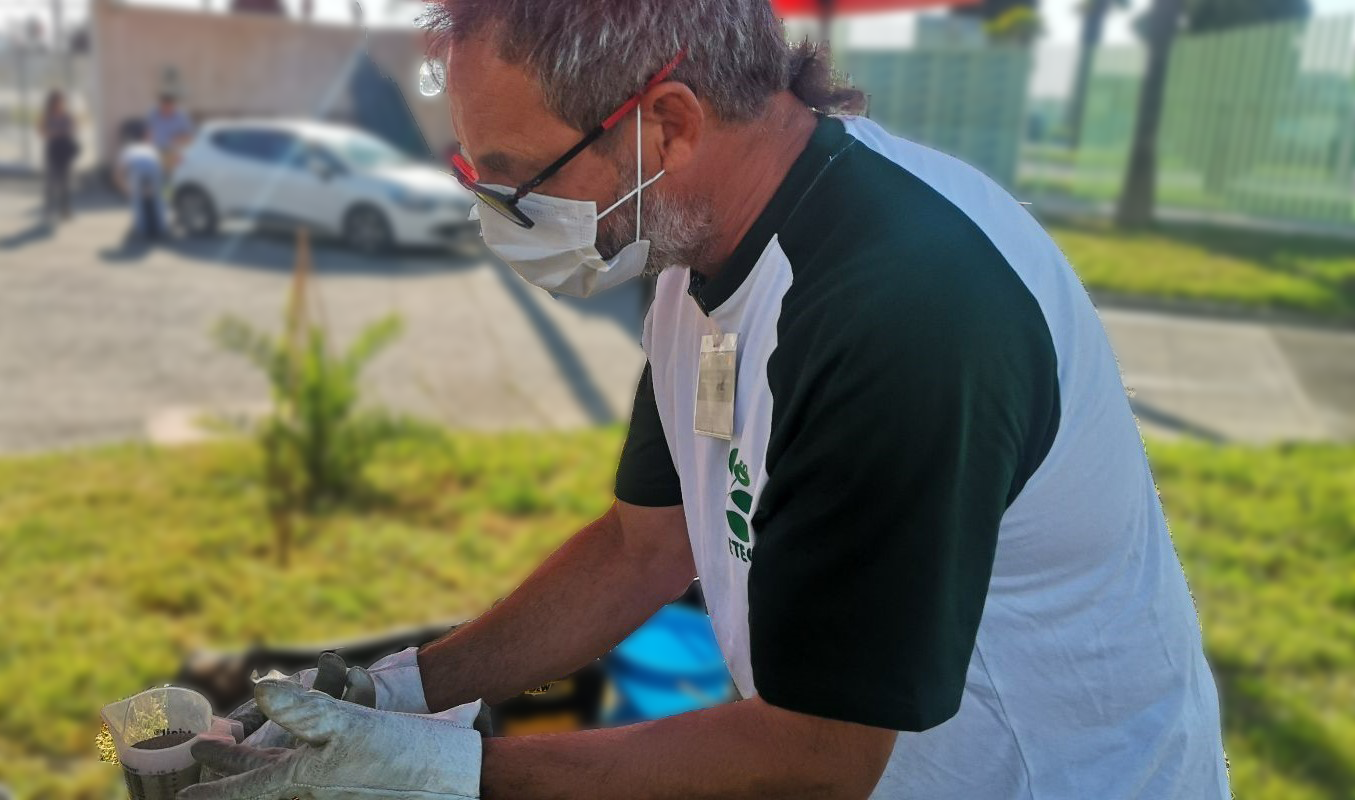 Olivier Panchaud, de l'entreprise Végétech - RCF Nice Côte d'Azur