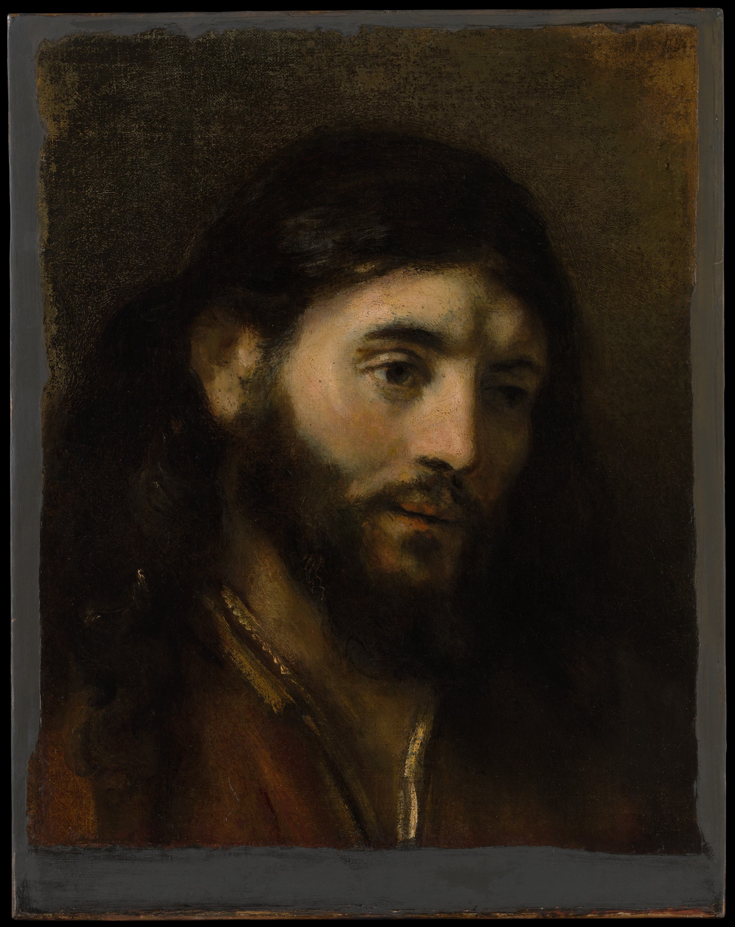 Rembrandt, Tête du Christ ©Wikimédia commons