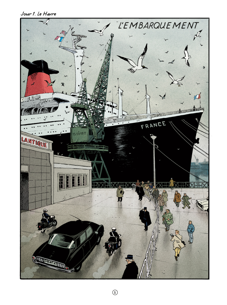 "Le Ministre et La Joconde", de Franck Bourgeron, Hervé Bourhis et Hervé Tanquerelle ©éditions Casterman