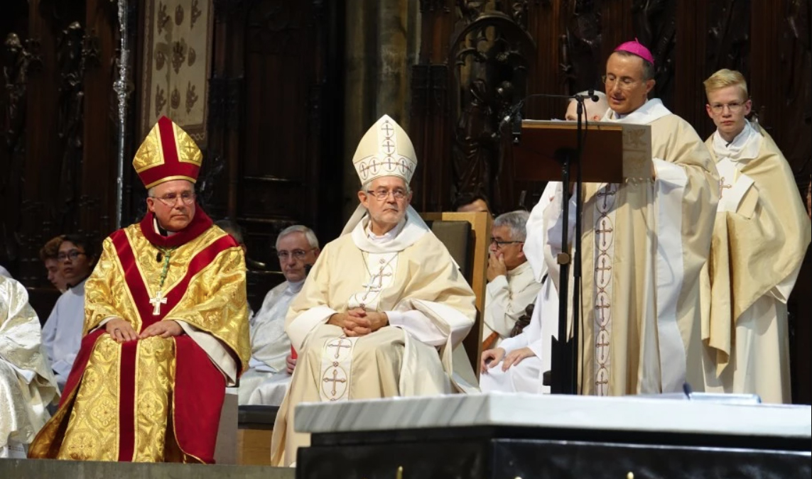 Messe d’installation de Mgr Philippe Ballot, 104e évêque de Metz, le 4 septembre 2022 (Crédit photo : Service de communication du diocèse de Metz)