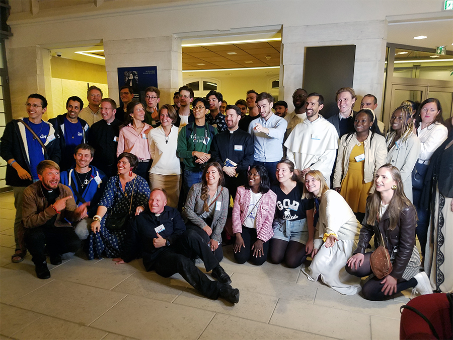Soirée des influenceurs catholiques à la Conférence des évêques de France (CEF), Paris, le 23/09/2022 ©RCF