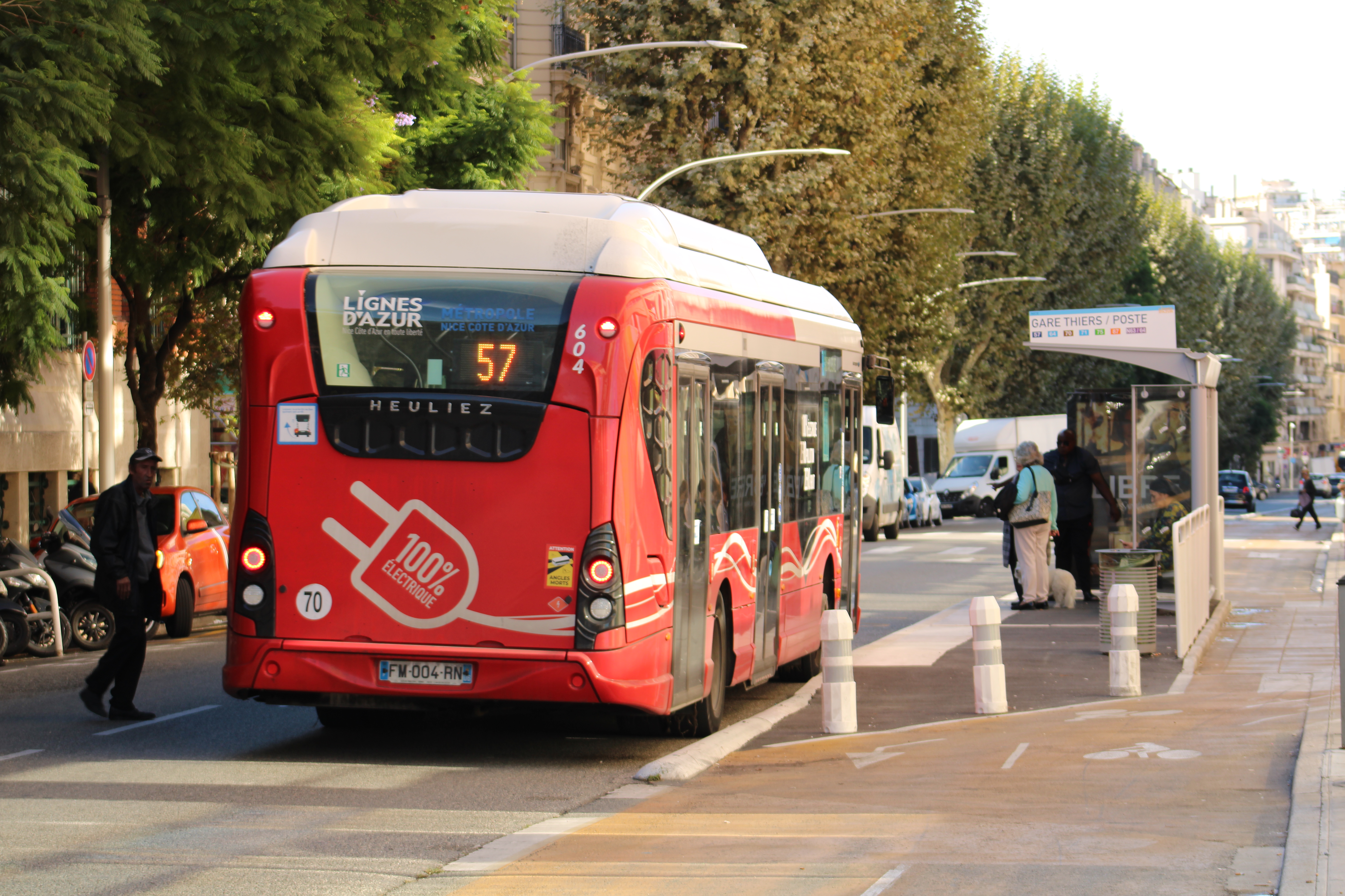 Un bus à Nice - RCF 
