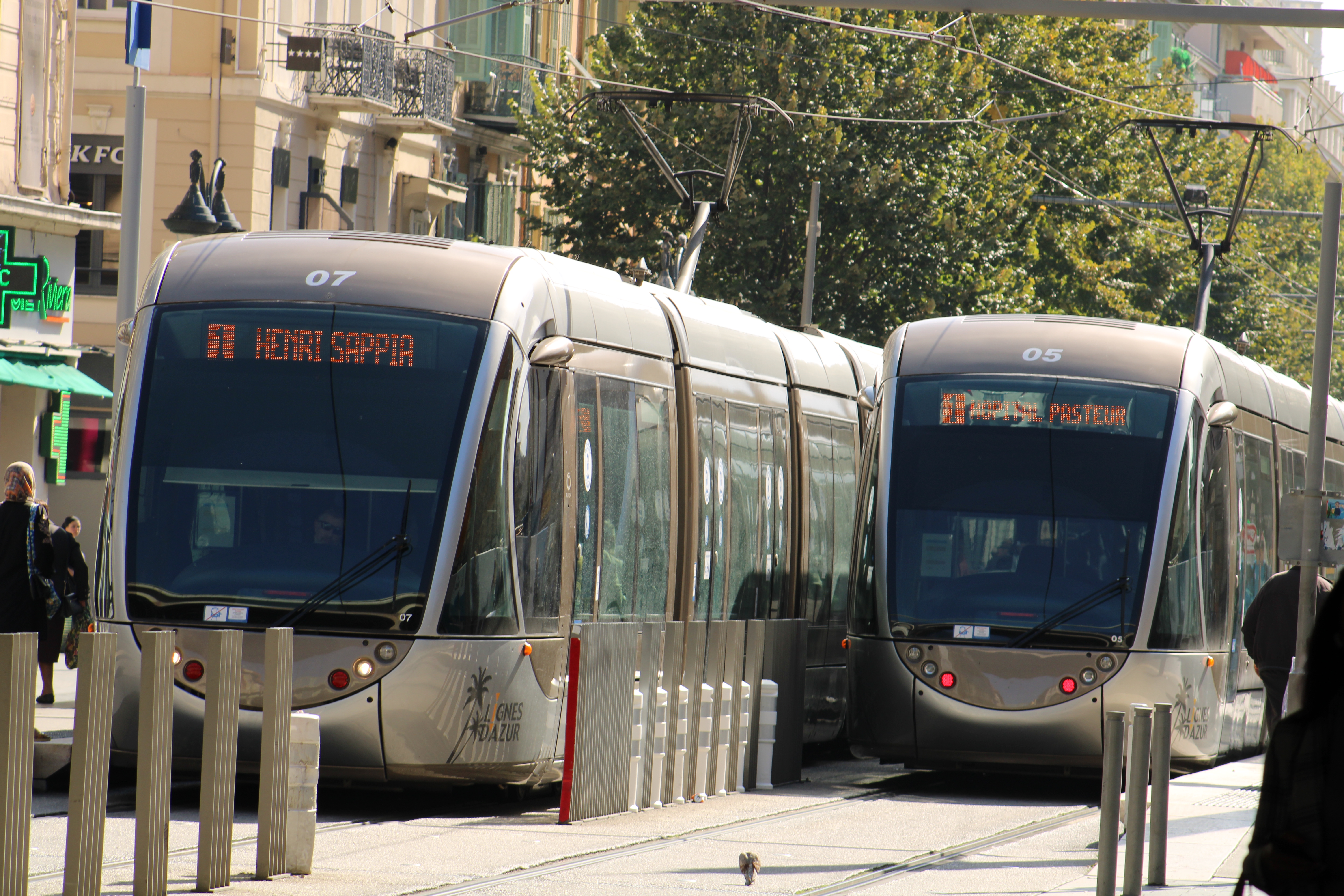 Le tramway de Nice - Photo SCG pour RCF