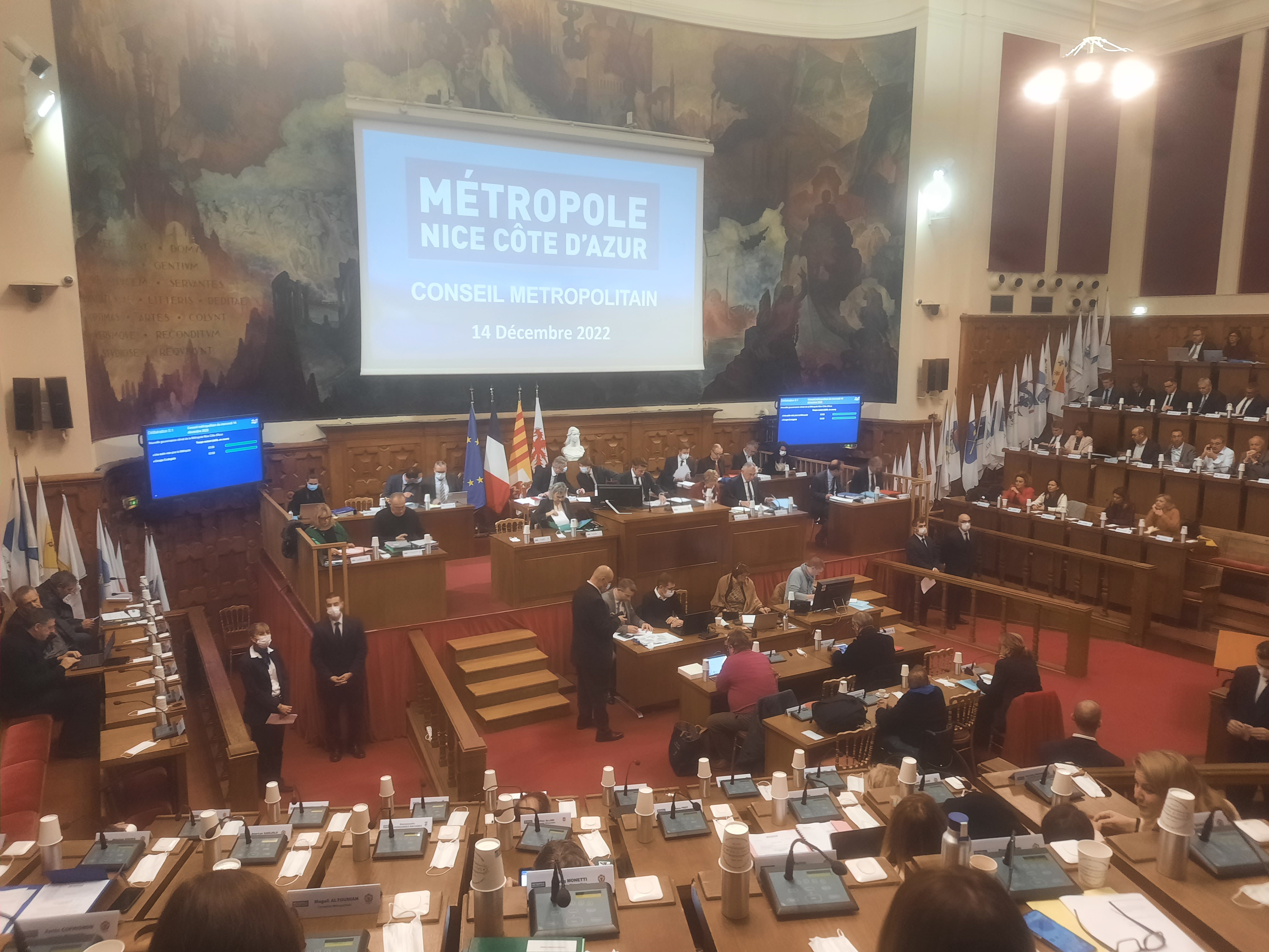 Le conseil métropolitain du 14 décembre 2022 - RCF
