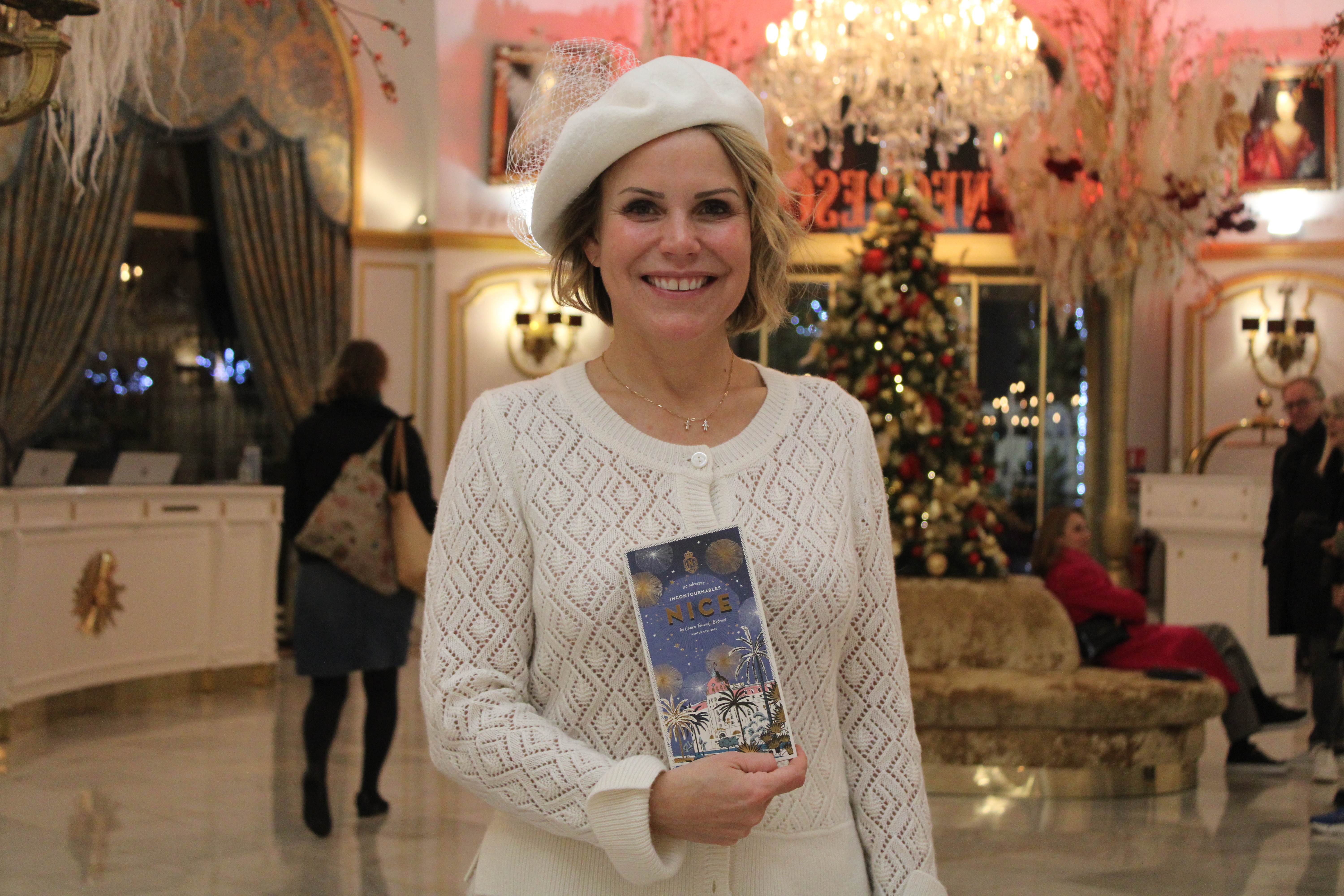 Laura Tenoudji-Estrosi présente son guide des adresses incontournables de l'hiver 22/23 - Photo RCF