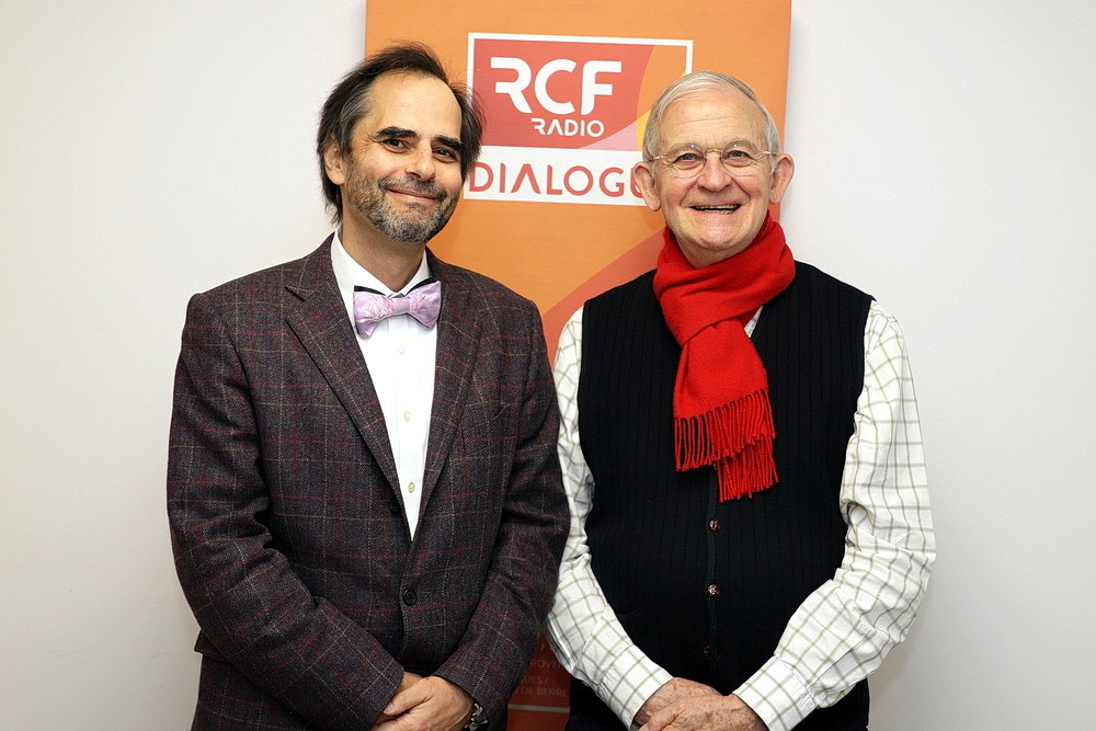 Jean-Pascal Megret-Renner, directeur de l'EMD Business School et Michael Shanks, professeur d'éthique à l'EMD 