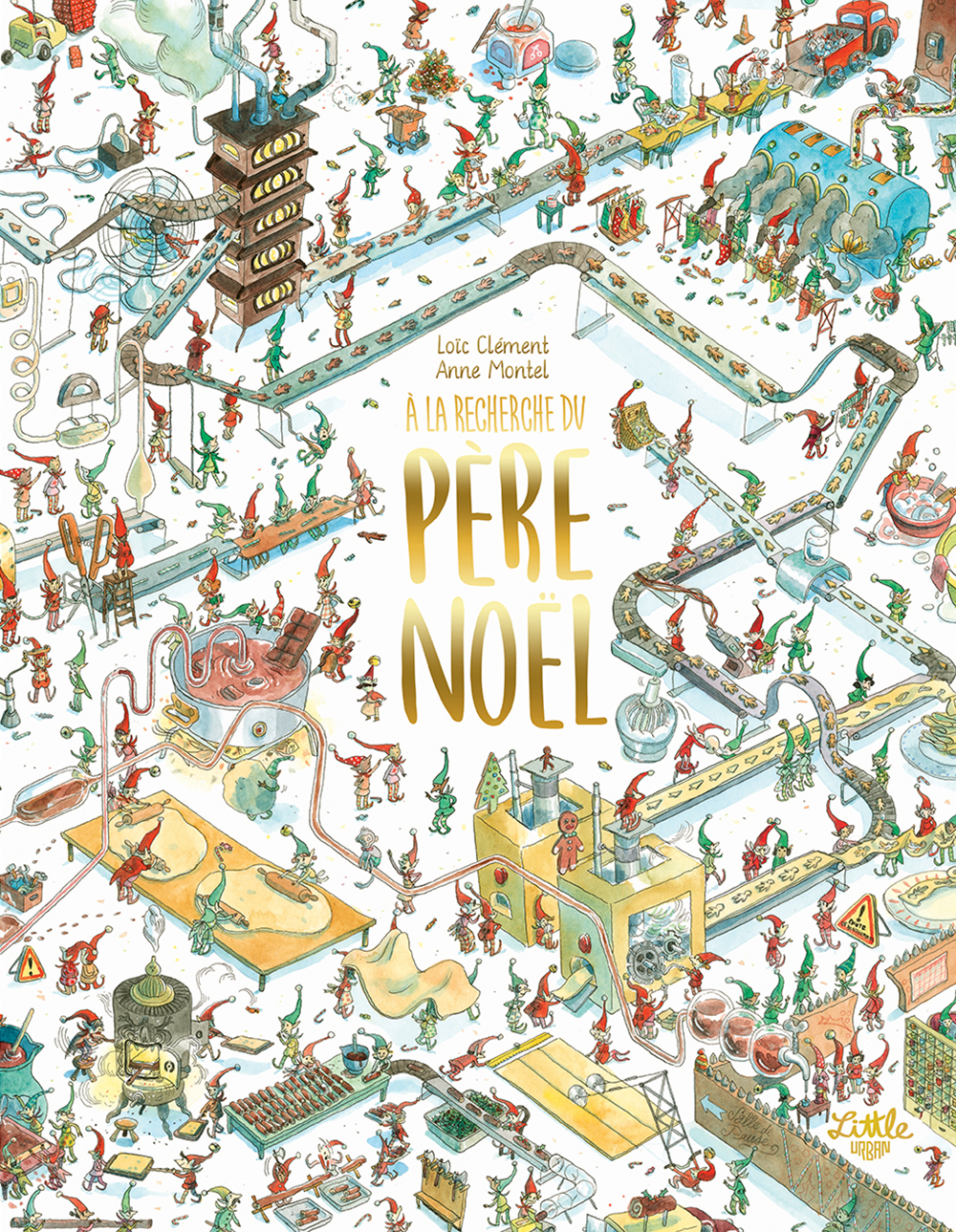A la recherche du père Noël (Clément, Montel - Little Urban)