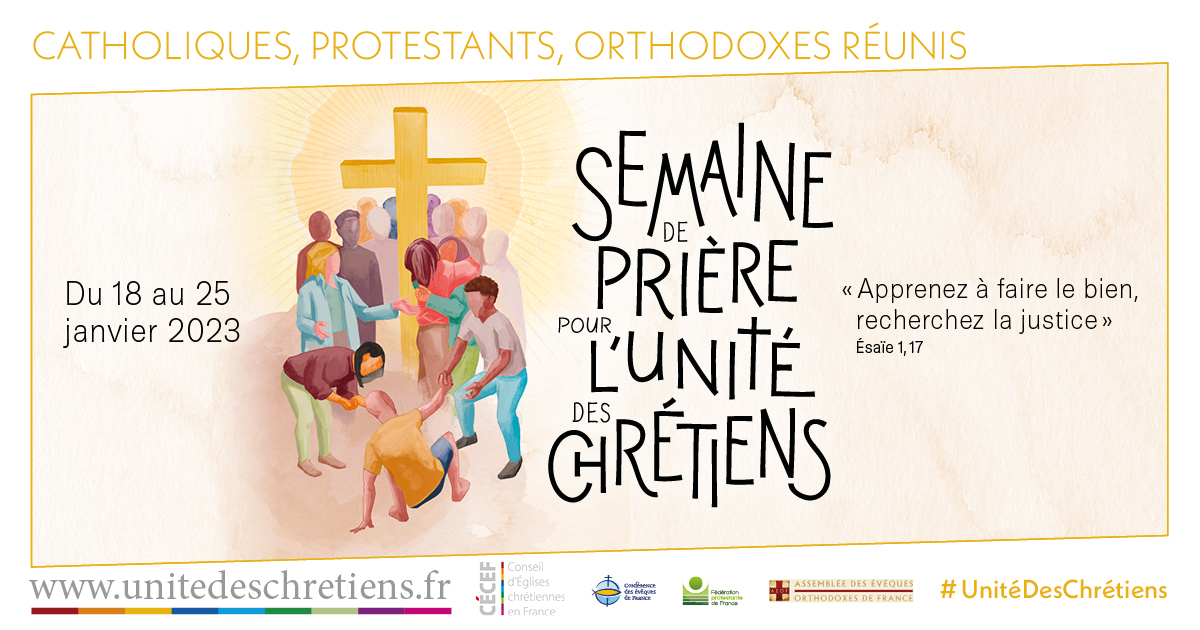 Visuel Semaine de prière pour l'unité des chrétiens