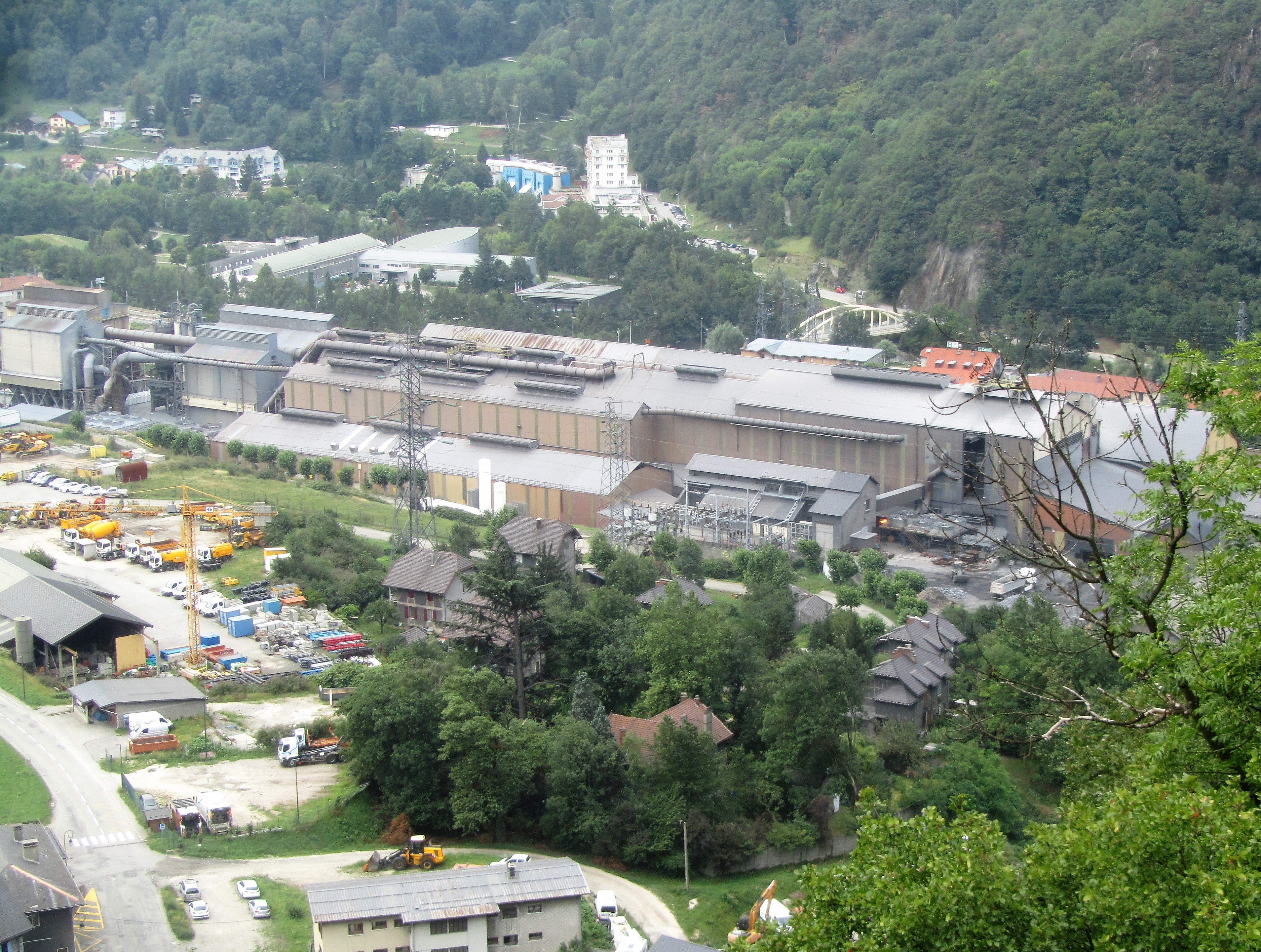 L'usine de Château-Feuillet. ©Wikimédia