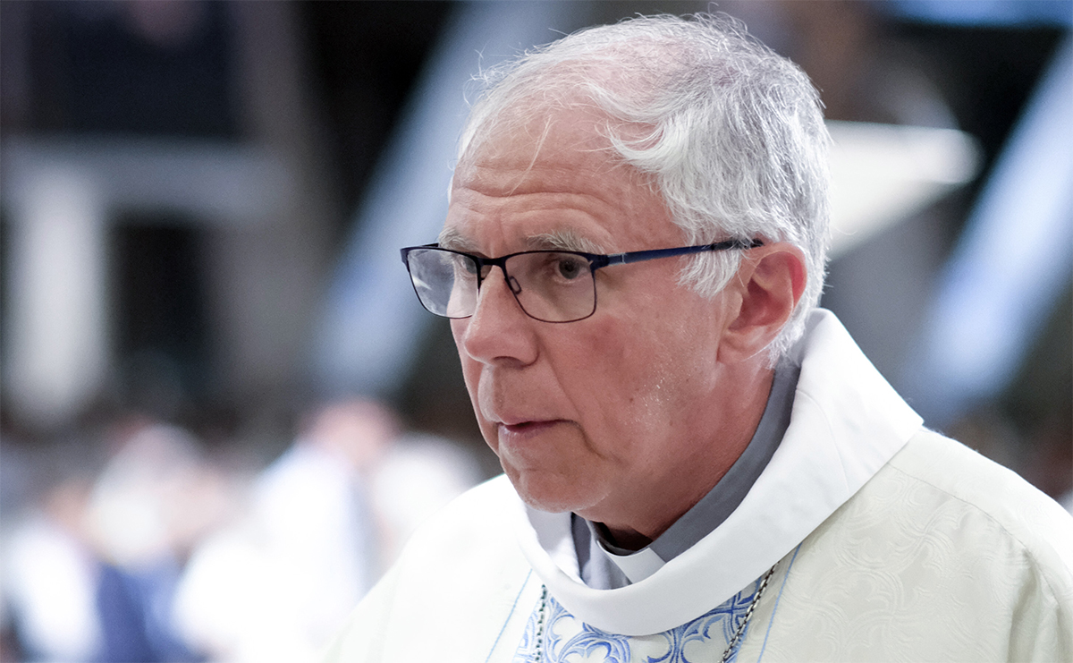 Mgr Antoine Hérouard à Lourdes le 12/08/2019 ©Laurent Ferriere / Hans Lucas