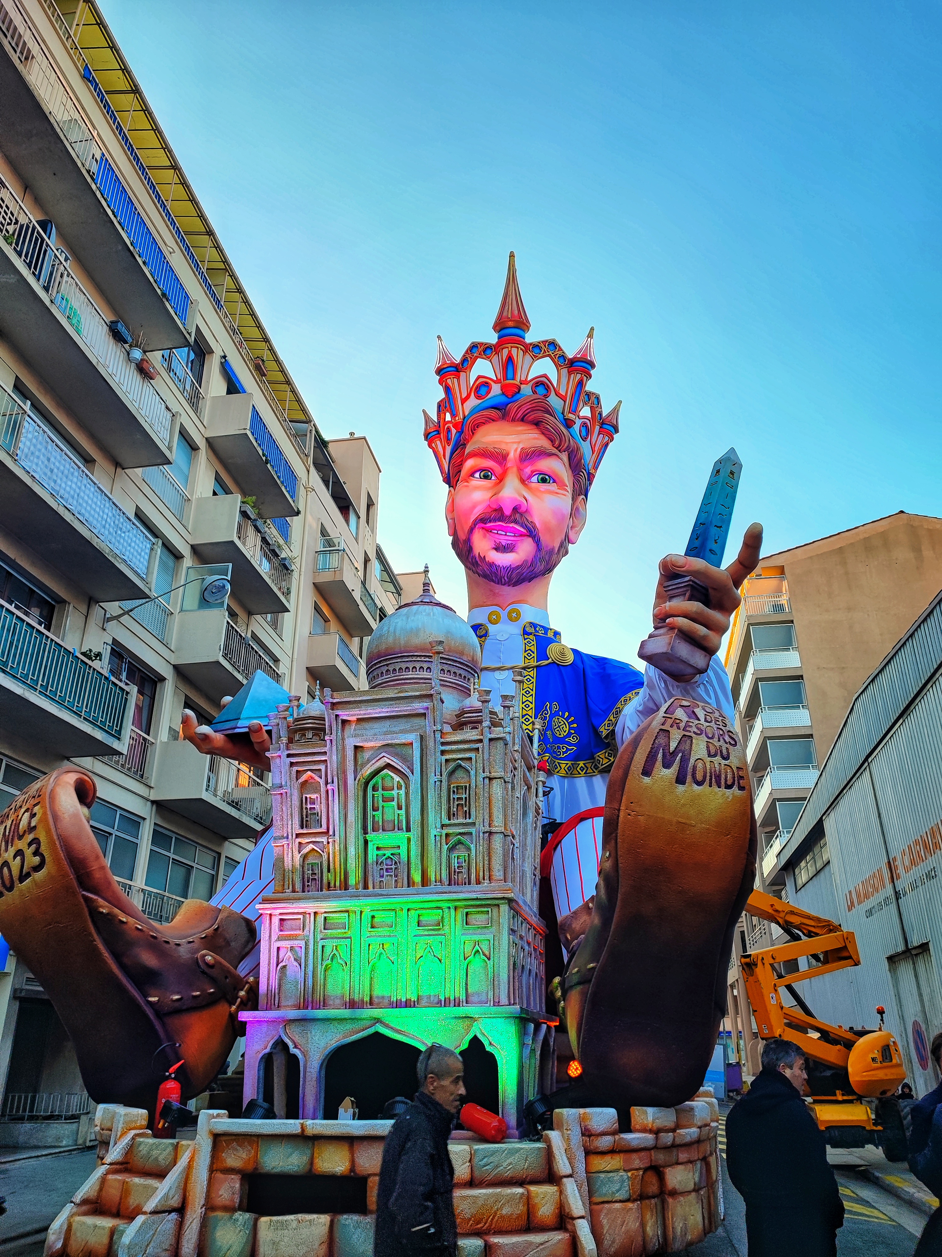 Roi du carnaval de Nice - Photo : RCF Nice Côte d'Azur 