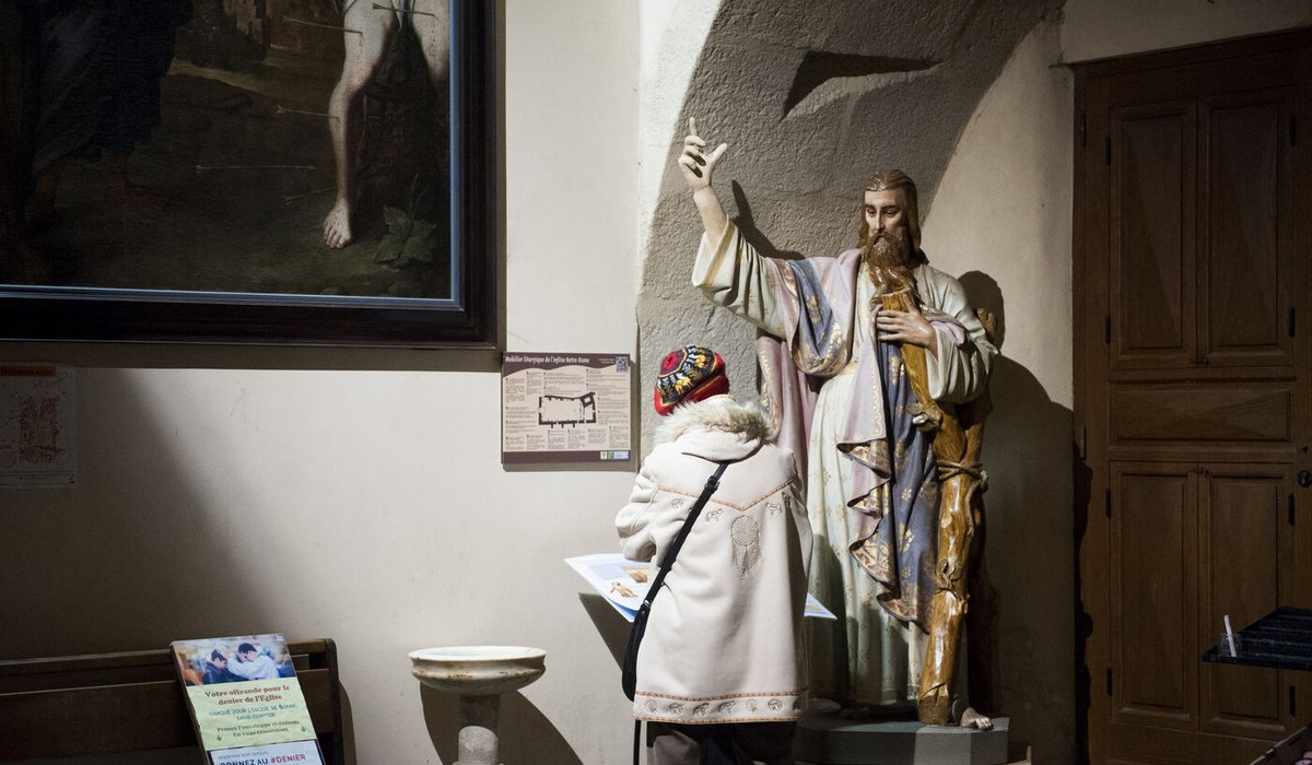 Depuis la suspension des ordinations en juin 2022, le diocèse était dans l'attente d'informations de la part du Saint-Siège (Photo : église de Ramatuelle, dans le Var, le 21/12/2018 ©Magali Cohen / Hans Lucas)