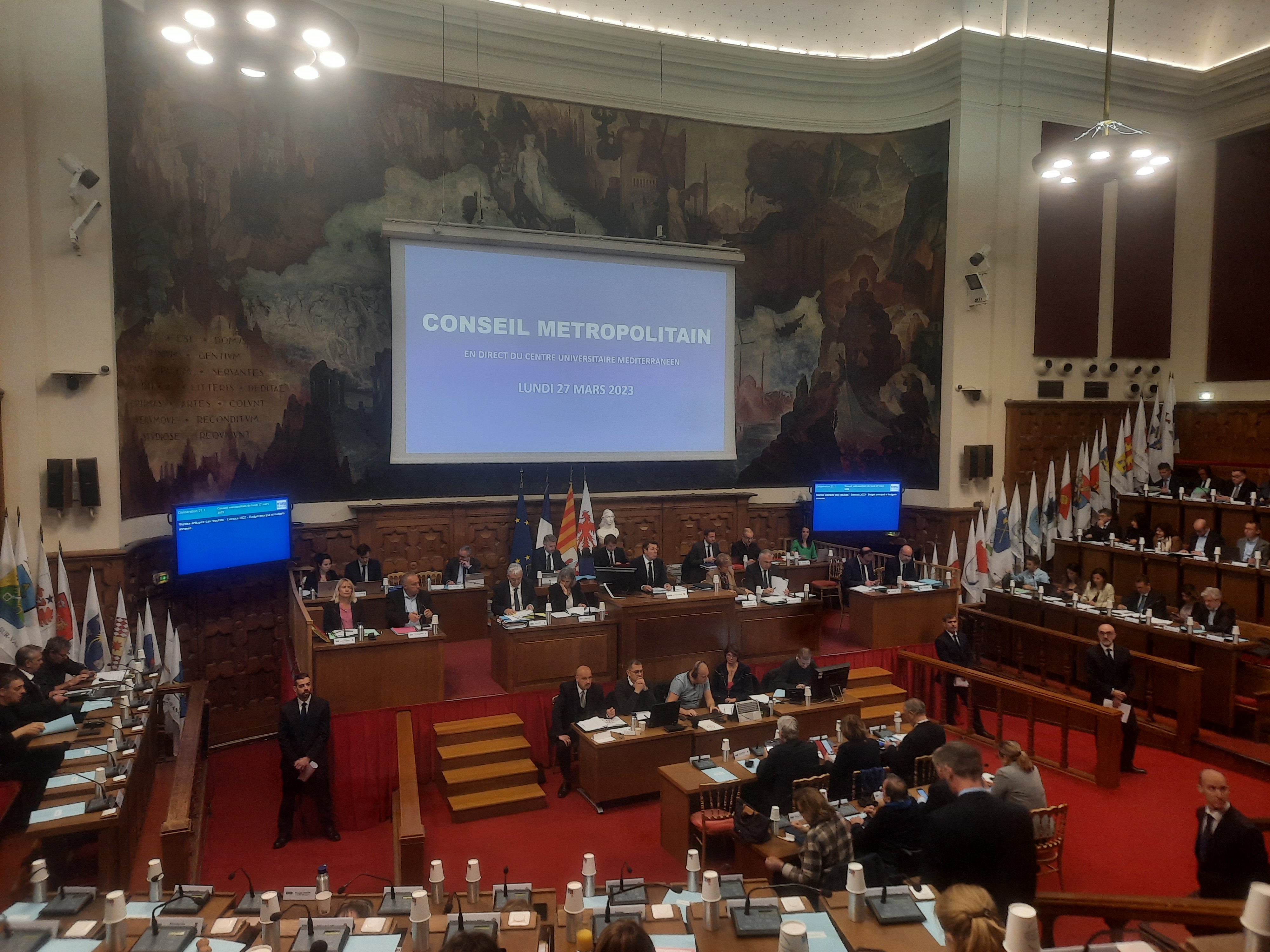 Le conseil métropolitain, Nice - RCF